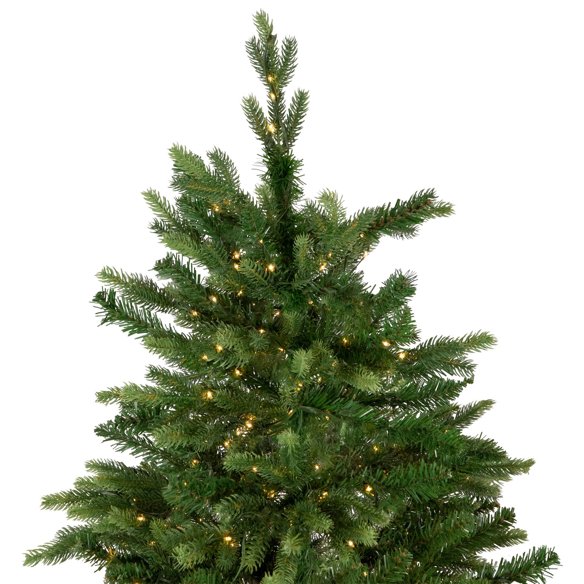 7.5ft. Pre-Lit Real Touch&#x2122;&#xFE0F; Riverton Fir Artificial Christmas Tree, Clear LED Lights