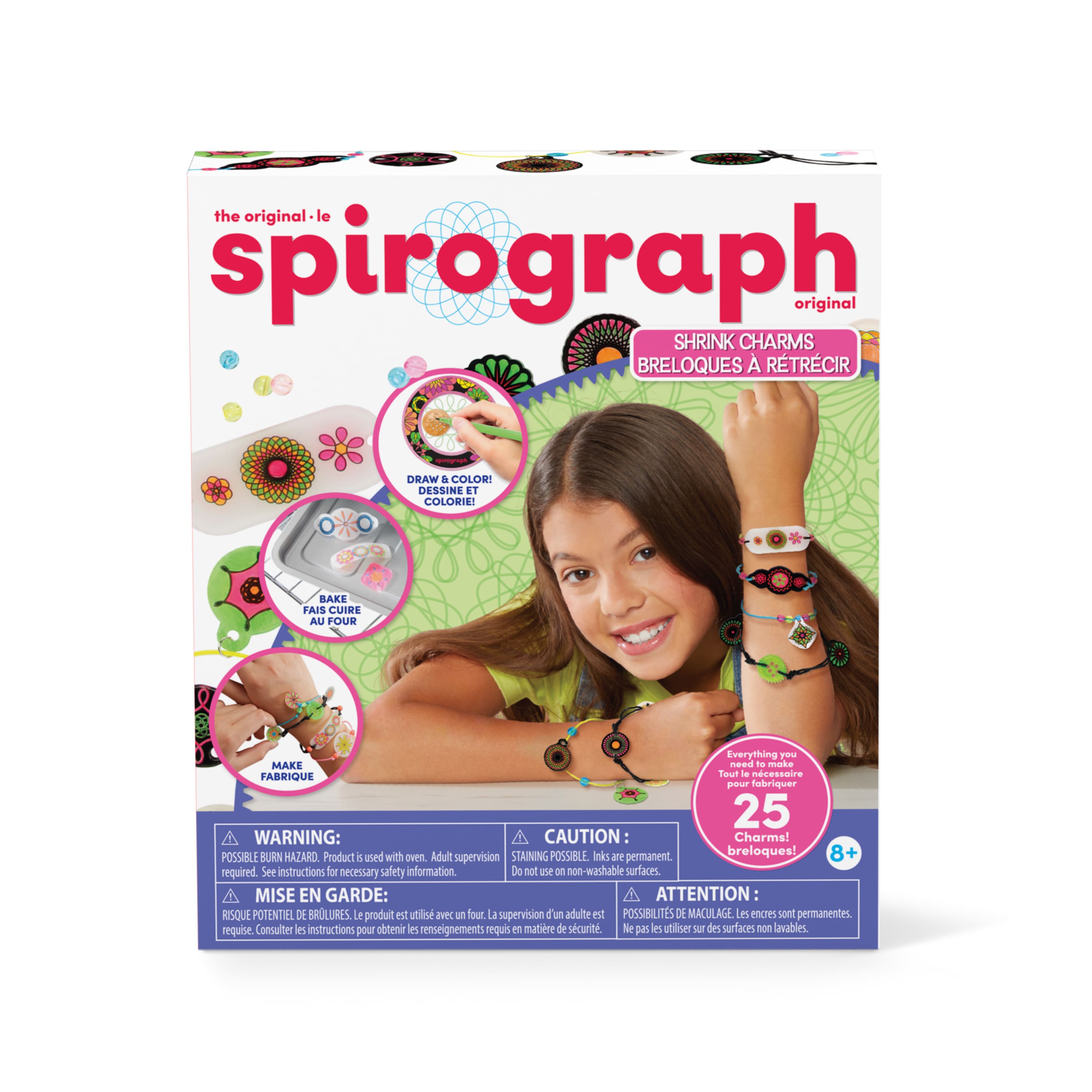 The Original Spirograph&#xAE; Shrink Charms