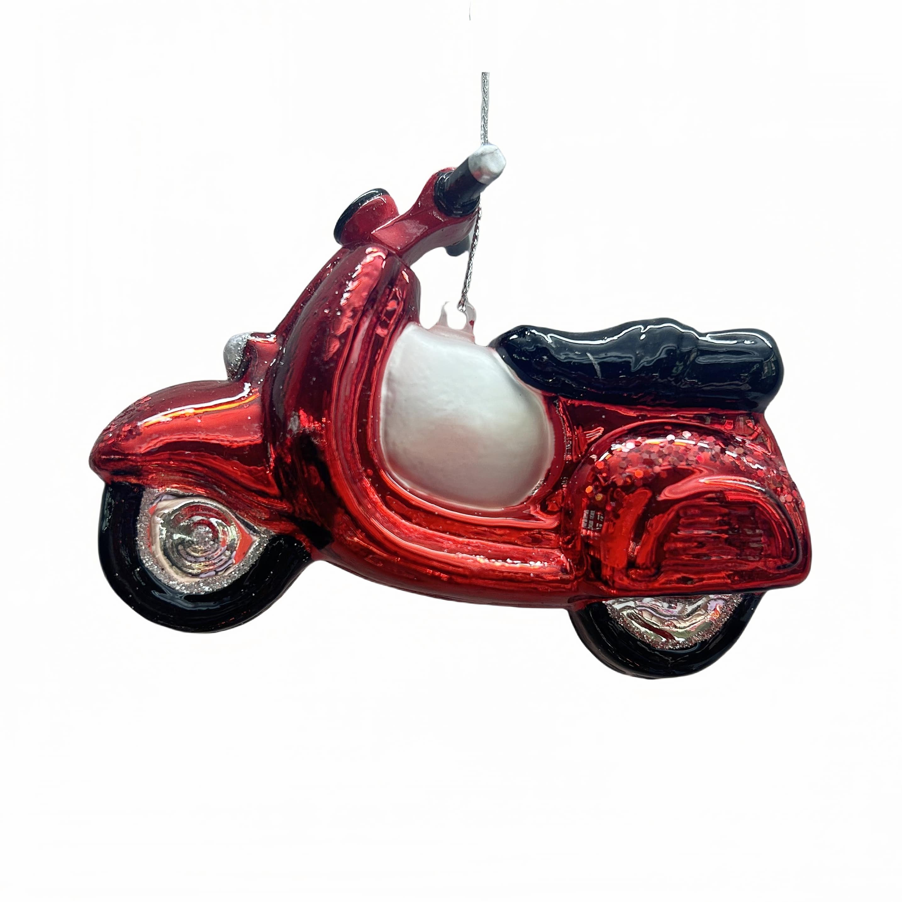 Assorted 4.5&#x22; Glass Motorbike Ornament, 1pc. by Ashland&#xAE;