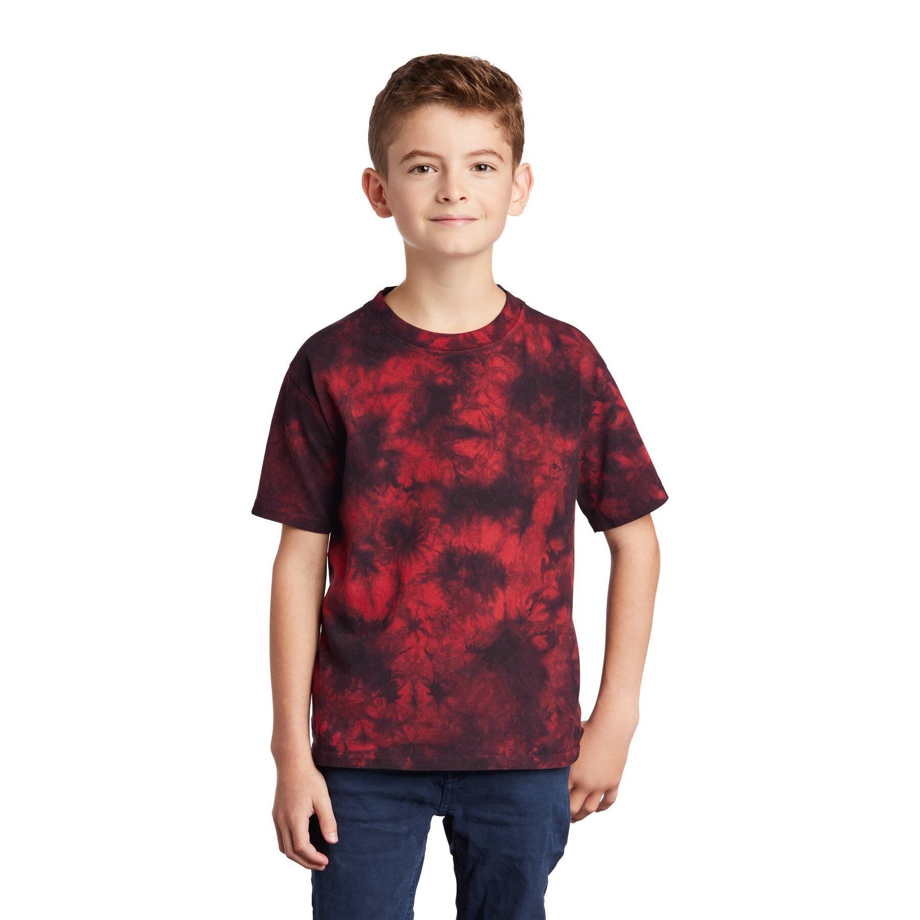 Port & Company® Crystal Tie-Dye Youth T-Shirt
