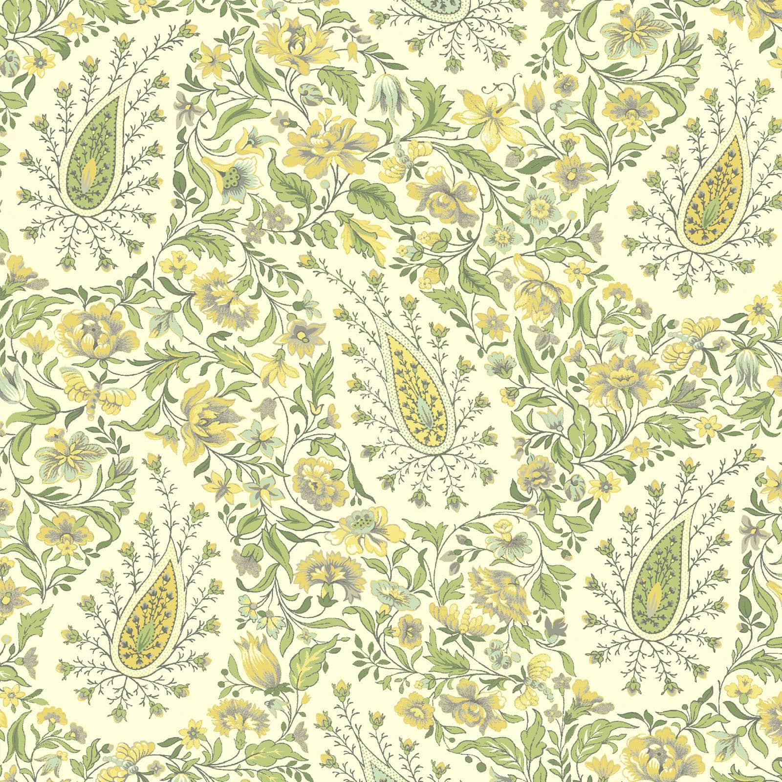 Pkl Studio Verveine Paisley Cotton Home D&#xE9;cor Fabric