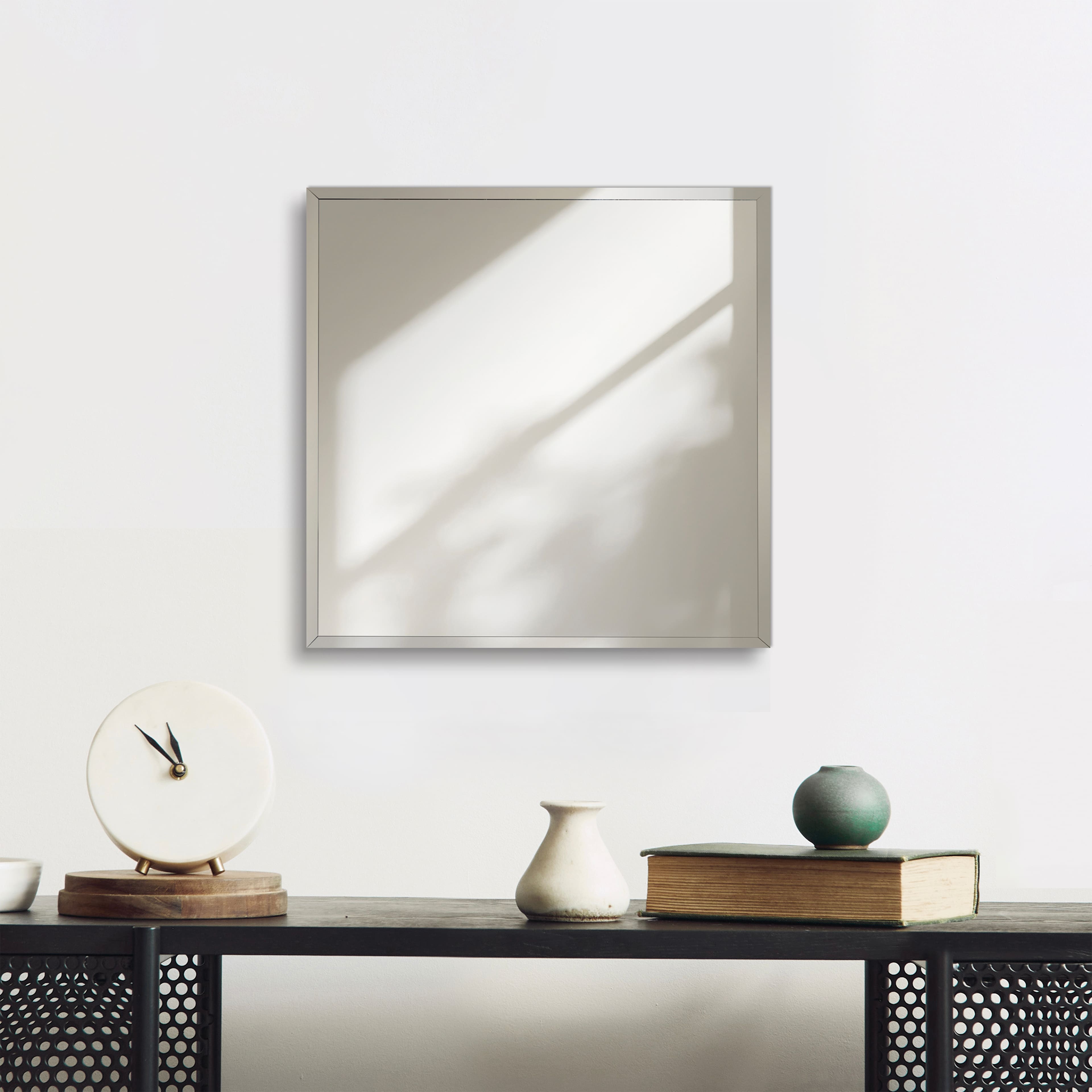 7" Square Beveled Glass Mirror by Make Market®