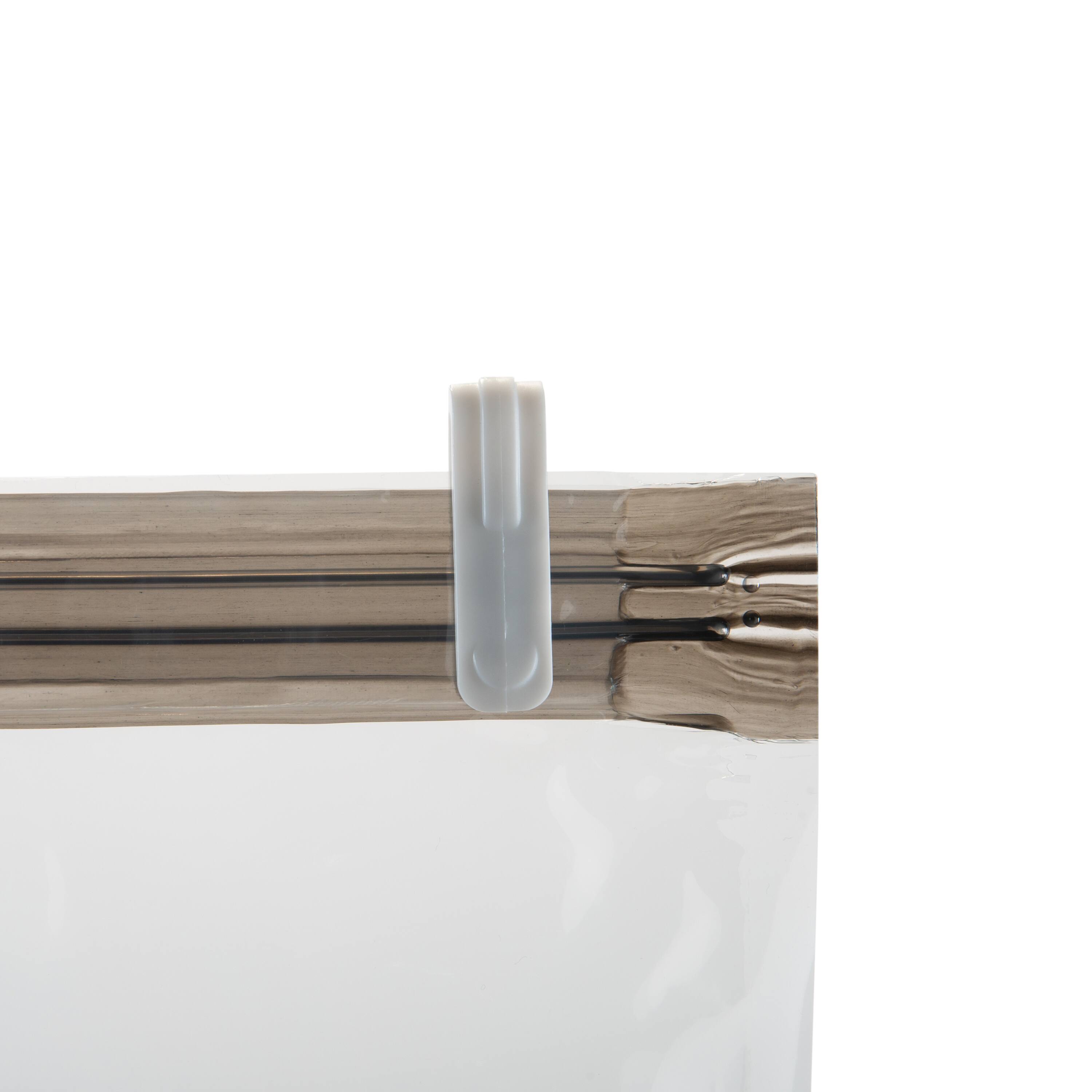 Simplify Heather Gray 2-in-1 Under The Bed Vacuum Storage Bag & Tote