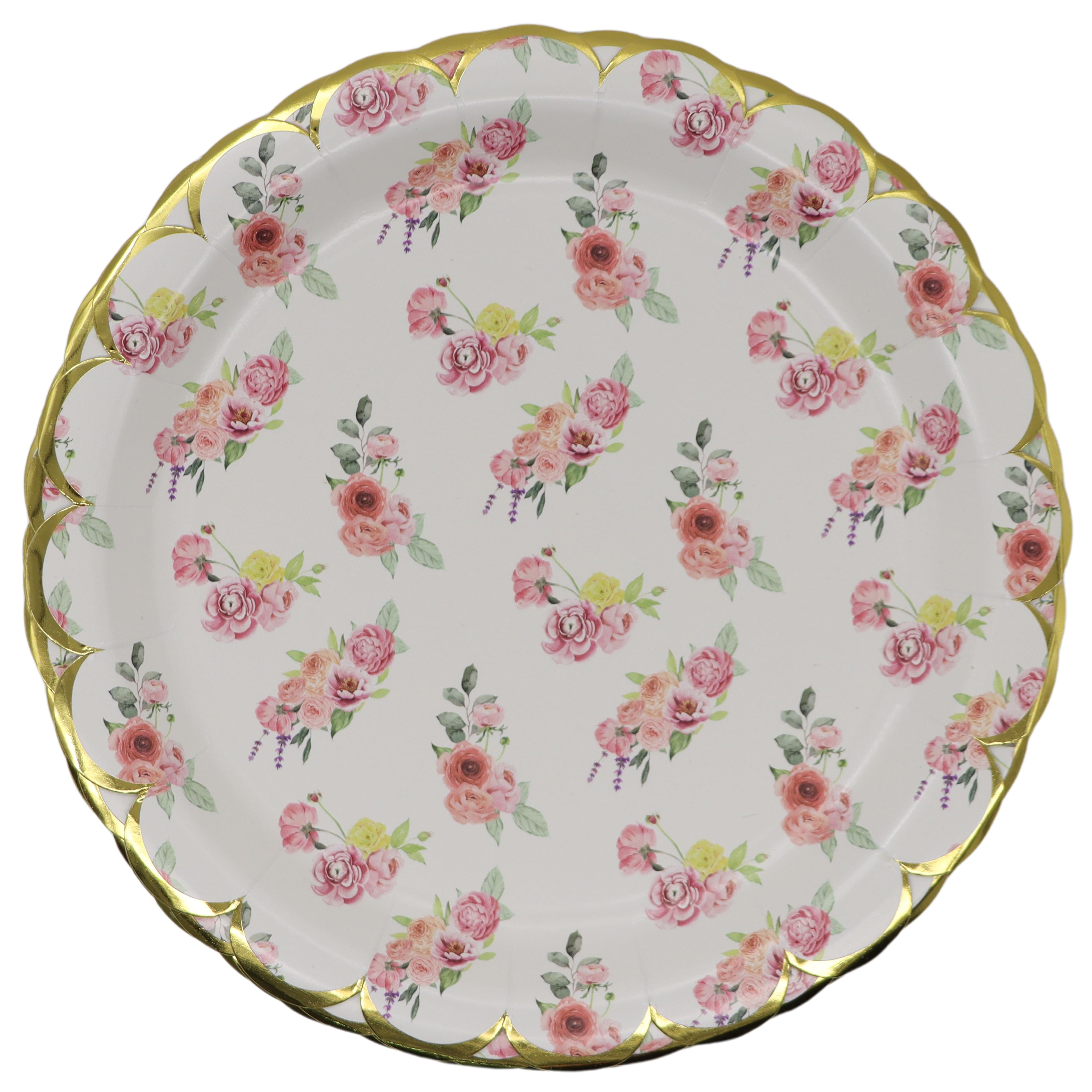 7&#x22; Floral Toss Paper Plates, 12ct. by Ashland&#xAE;
