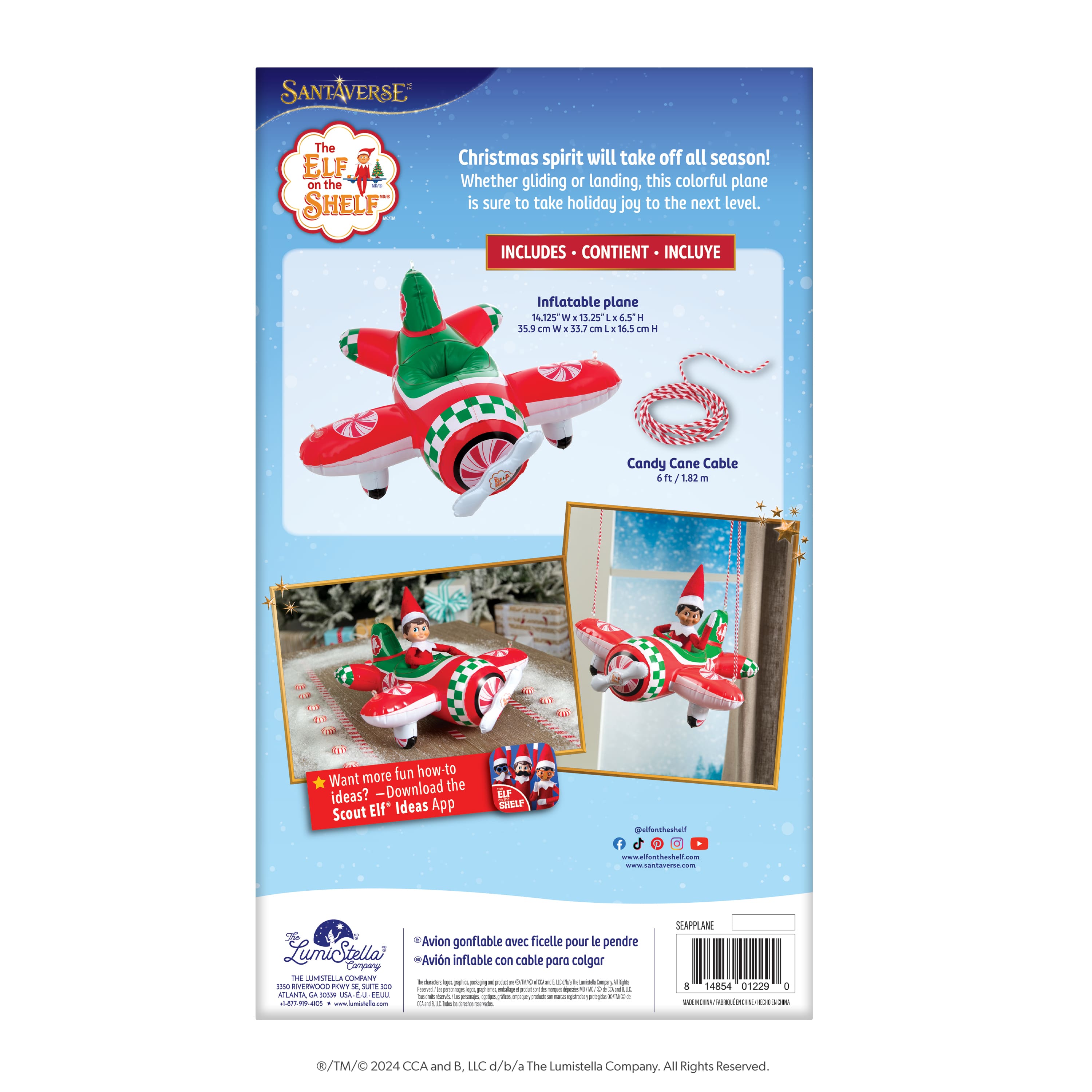 The Elf on the Shelf&#xAE; Peppermint Plane Ride