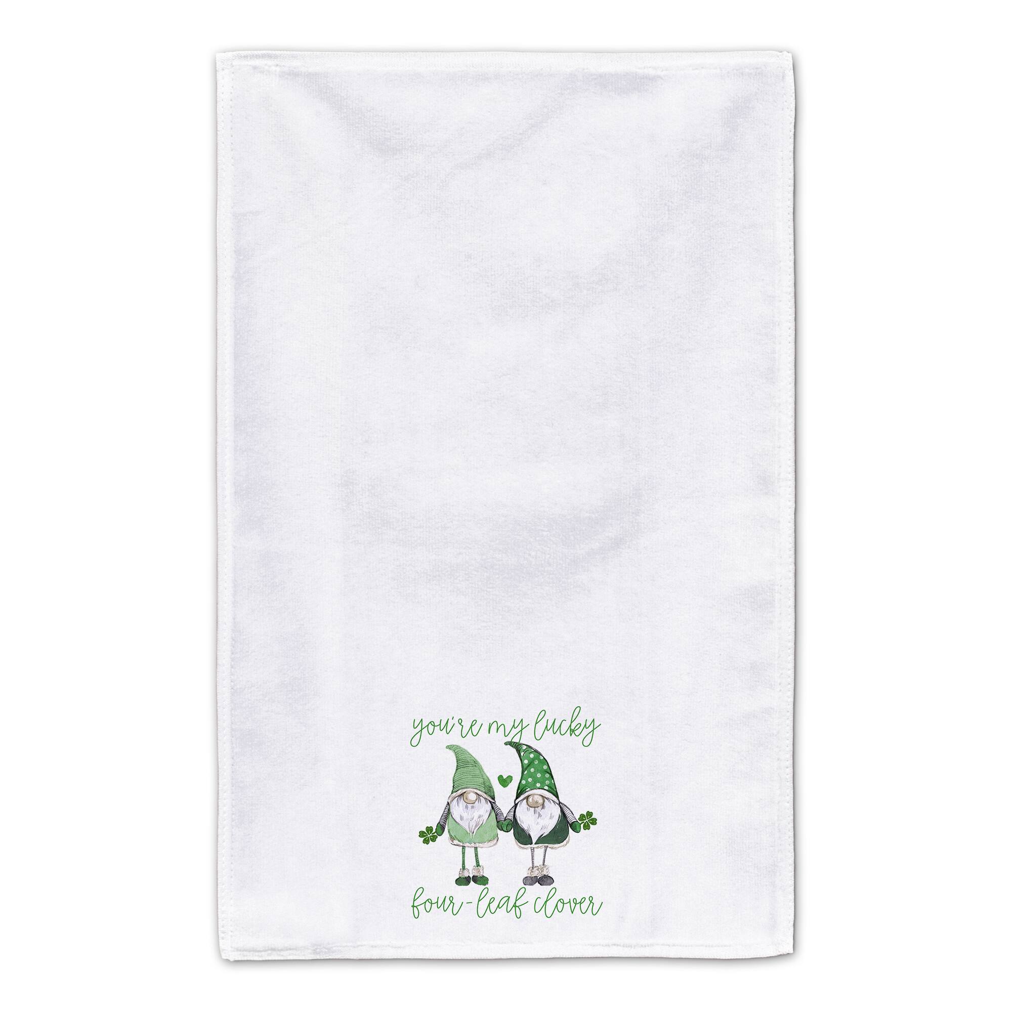 You're My Lucky Four Leaf Clover Tea Towel Set of 2