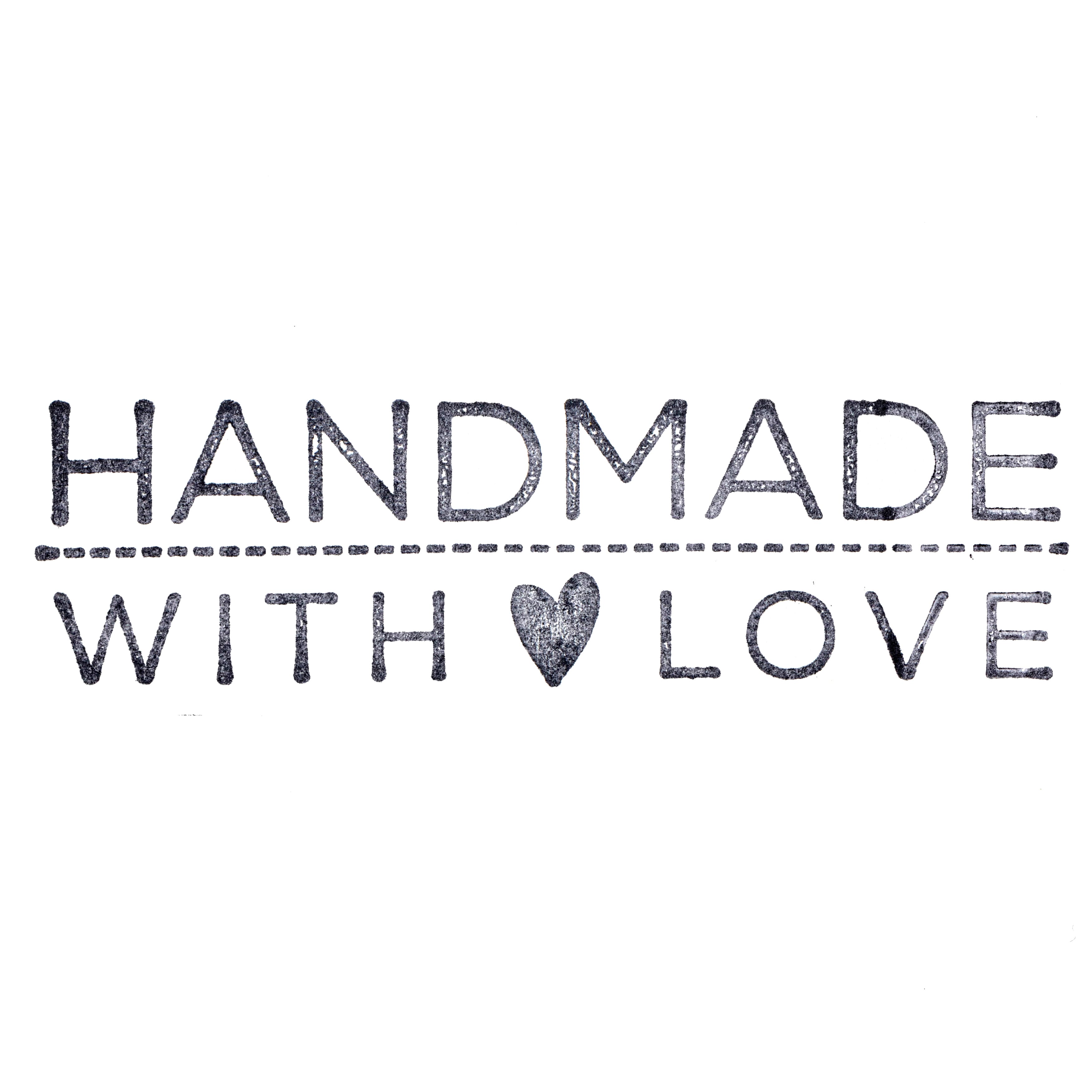 6 Pack: Hampton Art™ Handmade With Love Wood Stamp