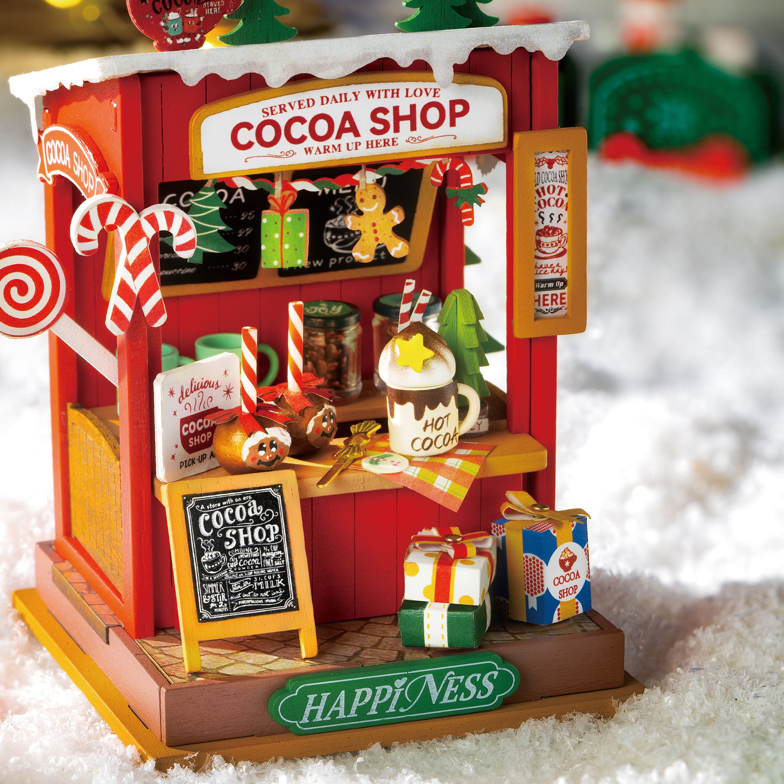 Rolife&#xAE; Cocoa Shop DIY Miniature House Kit