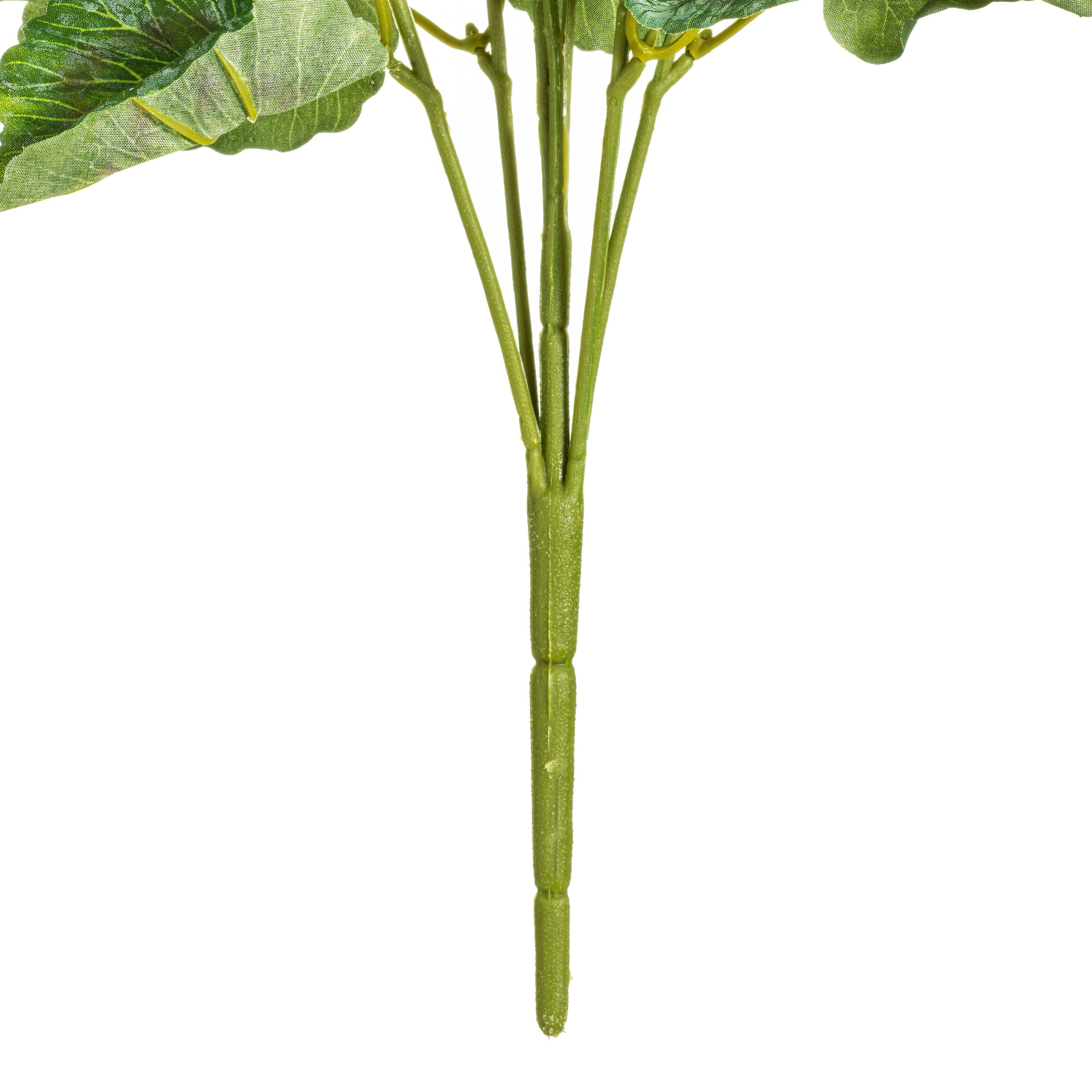 Artificial Red Geranium Bush