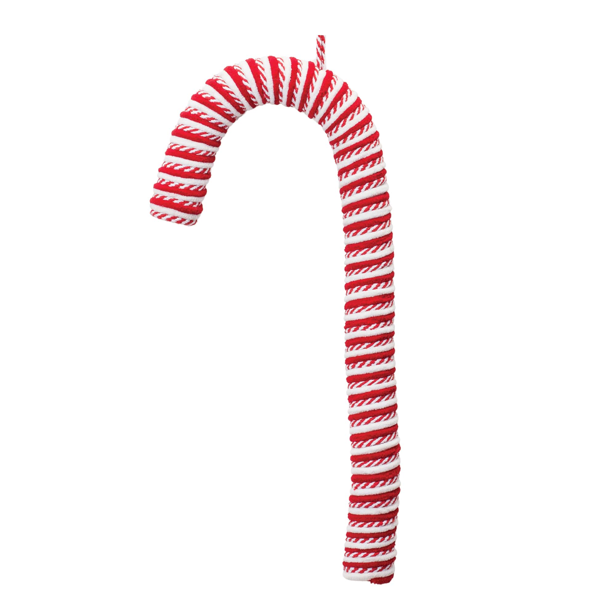 6ct. Fabric Candy Cane Ornaments