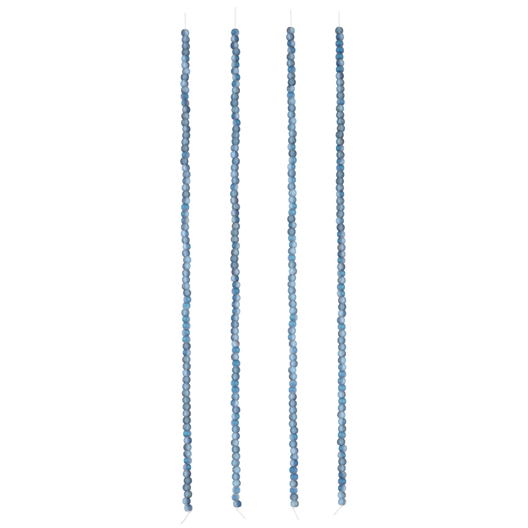 12 Pack: Glass Round Beads, 2.2mm by Bead Landing™