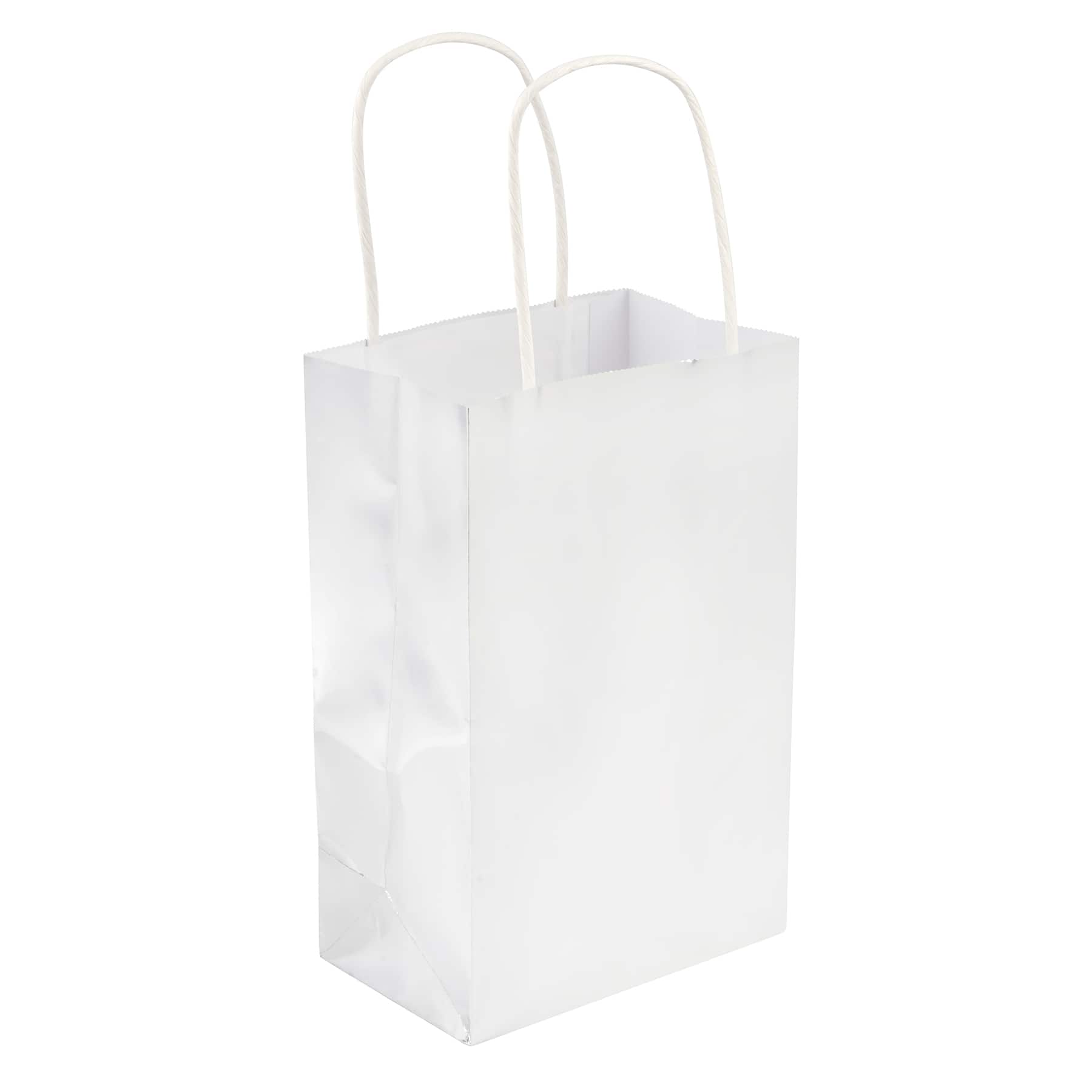 Small Silver Gift Bag Value Pack by Celebrate It™