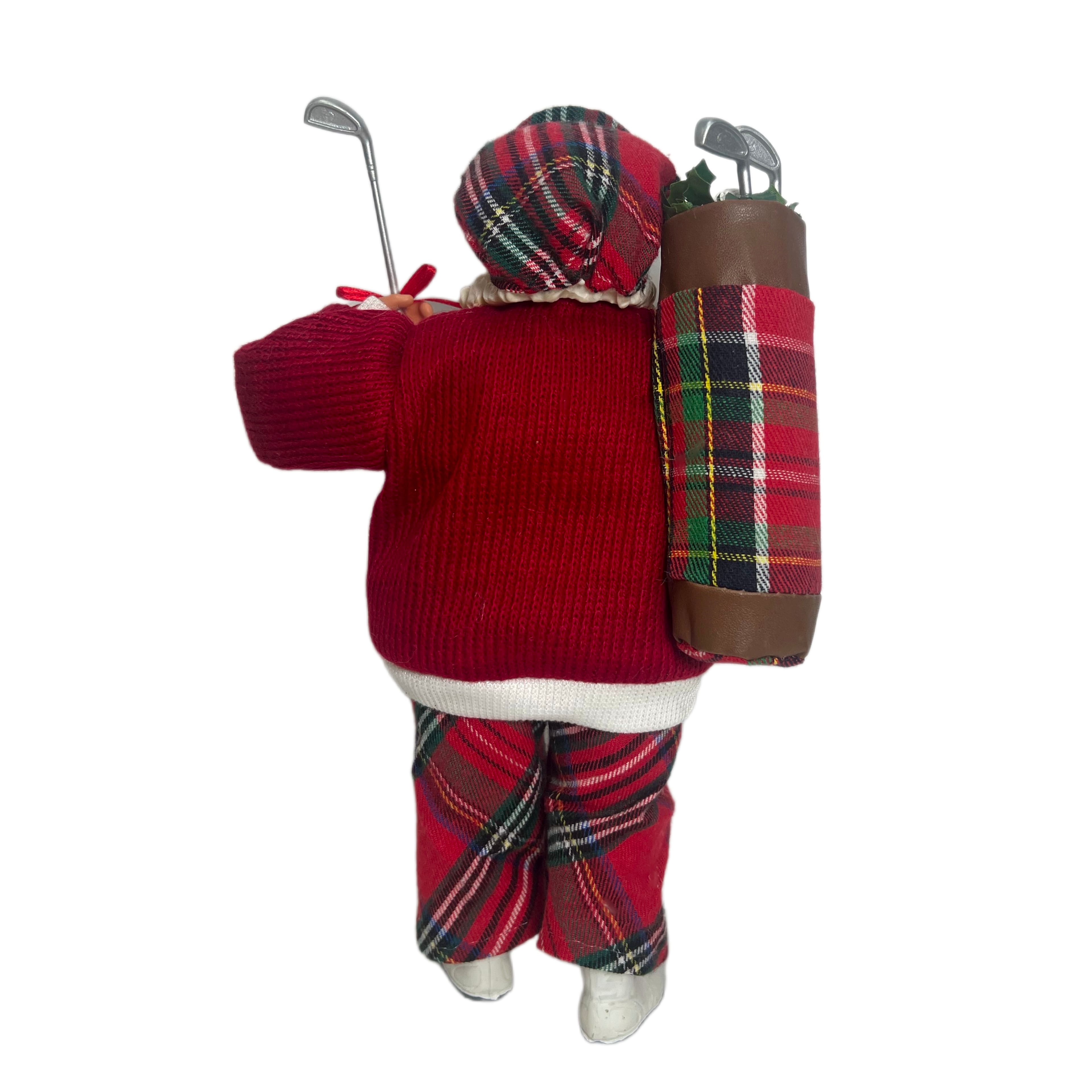 10.5&#x22; Golfing Santa by Ashland&#xAE;