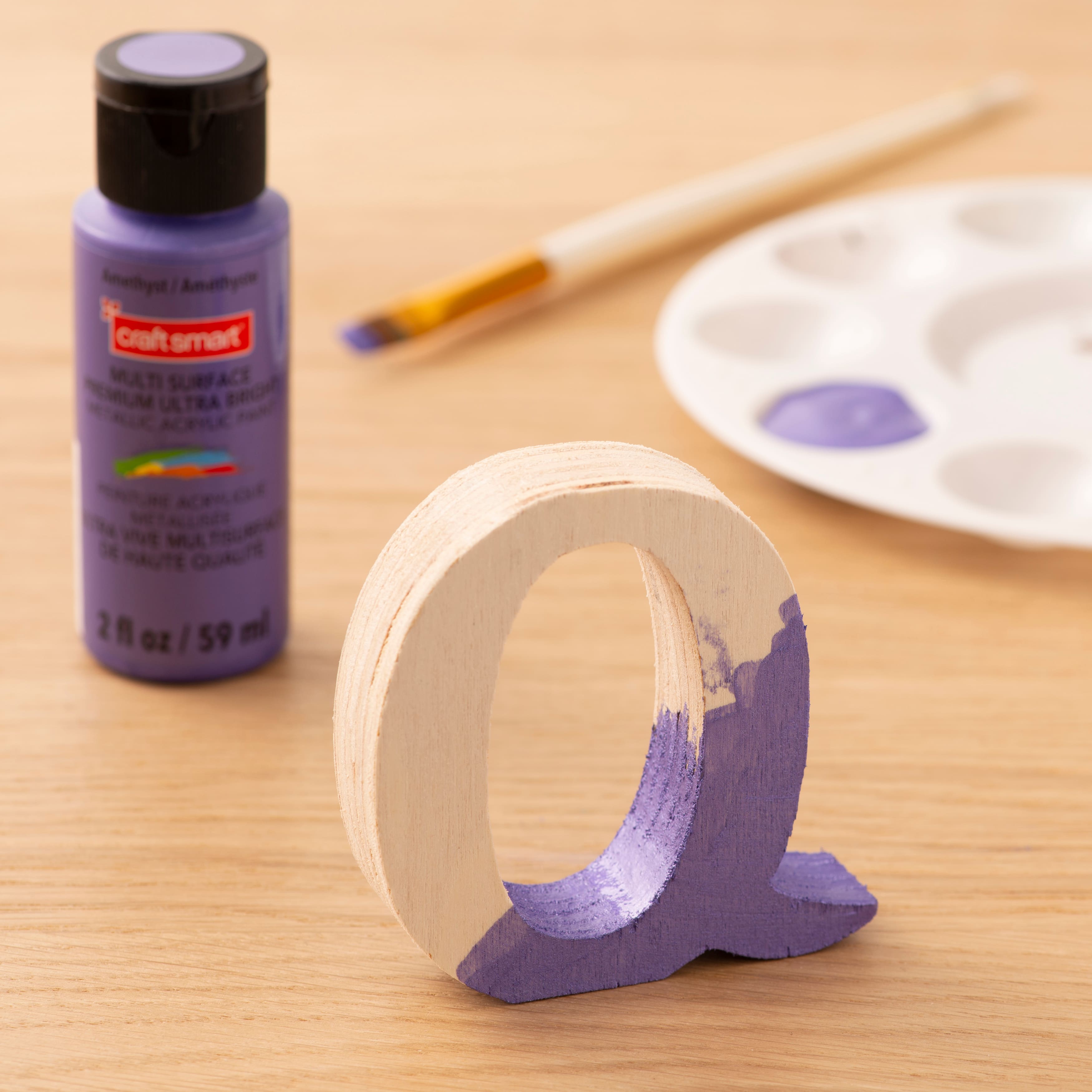 12 Pack: 3&#x22; Chunky Wood Letter by Make Market&#xAE;
