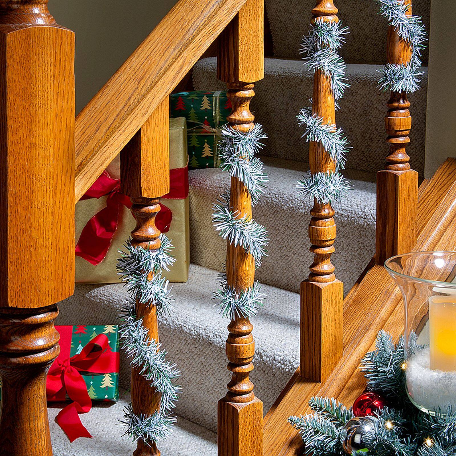 Haute Decor GarlandTies Frosted Noble Pine Assorted Ties