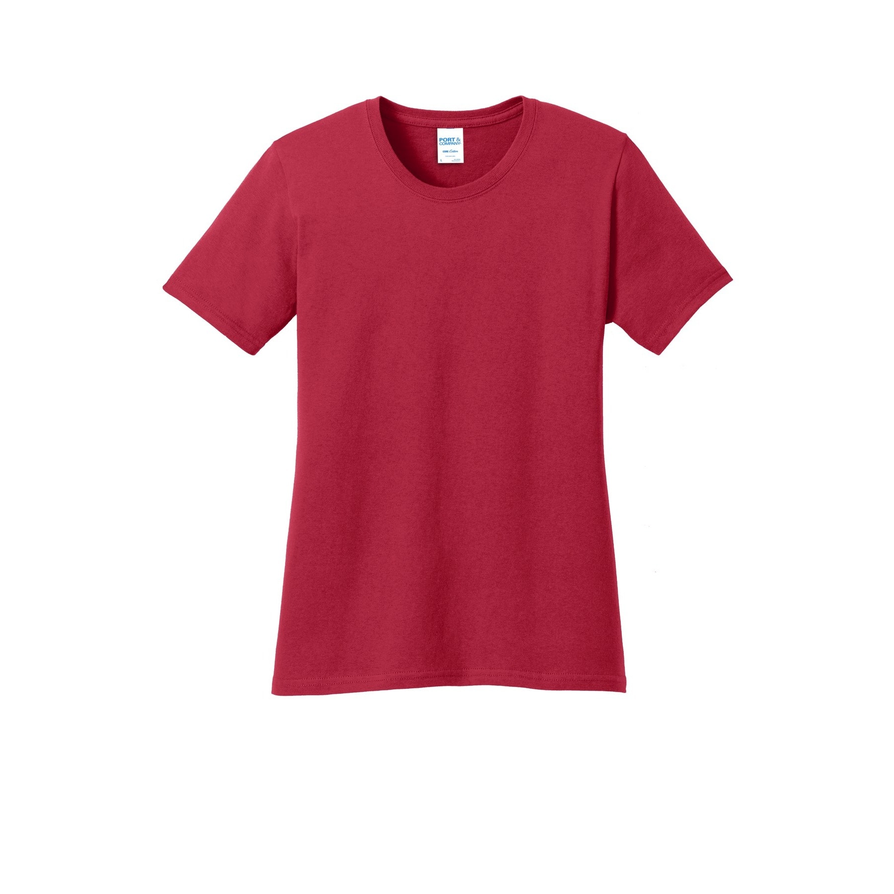 Port &#x26; Company&#xAE; Colors Core Cotton Ladies T-Shirt