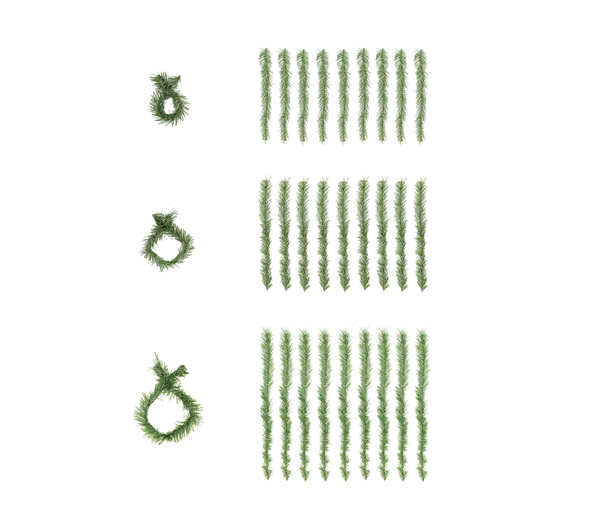 Noble Fir Garland Ties, 40ct.