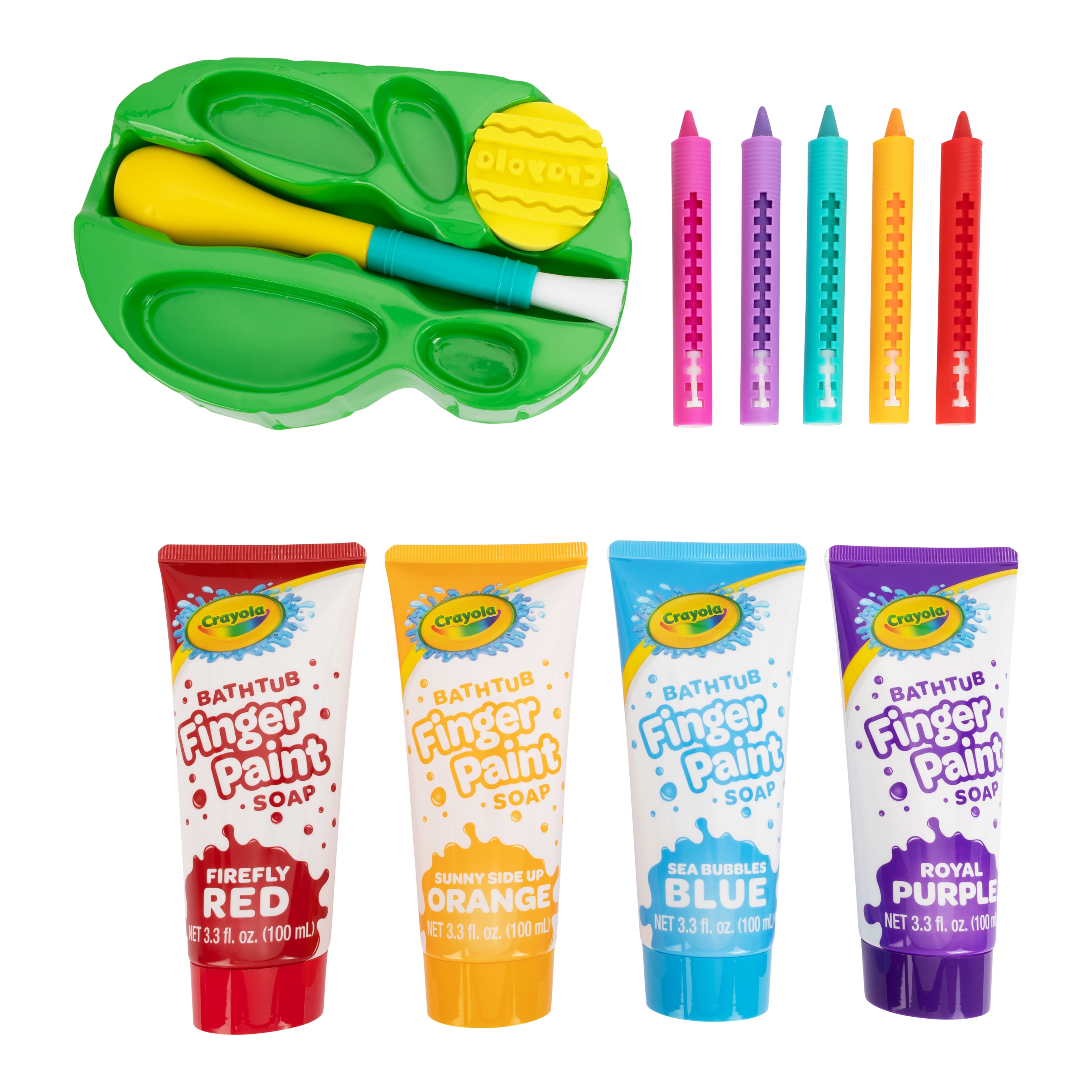 Bath Colors Crayola Crayola Bathtub Finger Paint Soap Pack