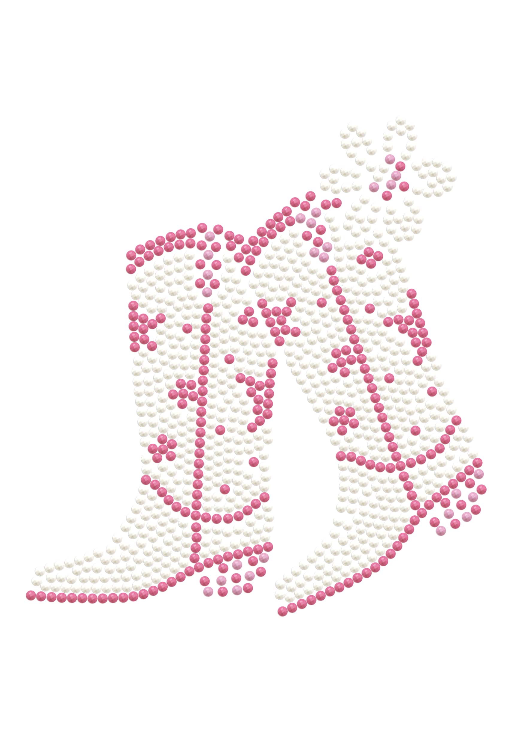 Diamond Dotz® Disco Cowgirl Iron-On 'n' Dot Kit