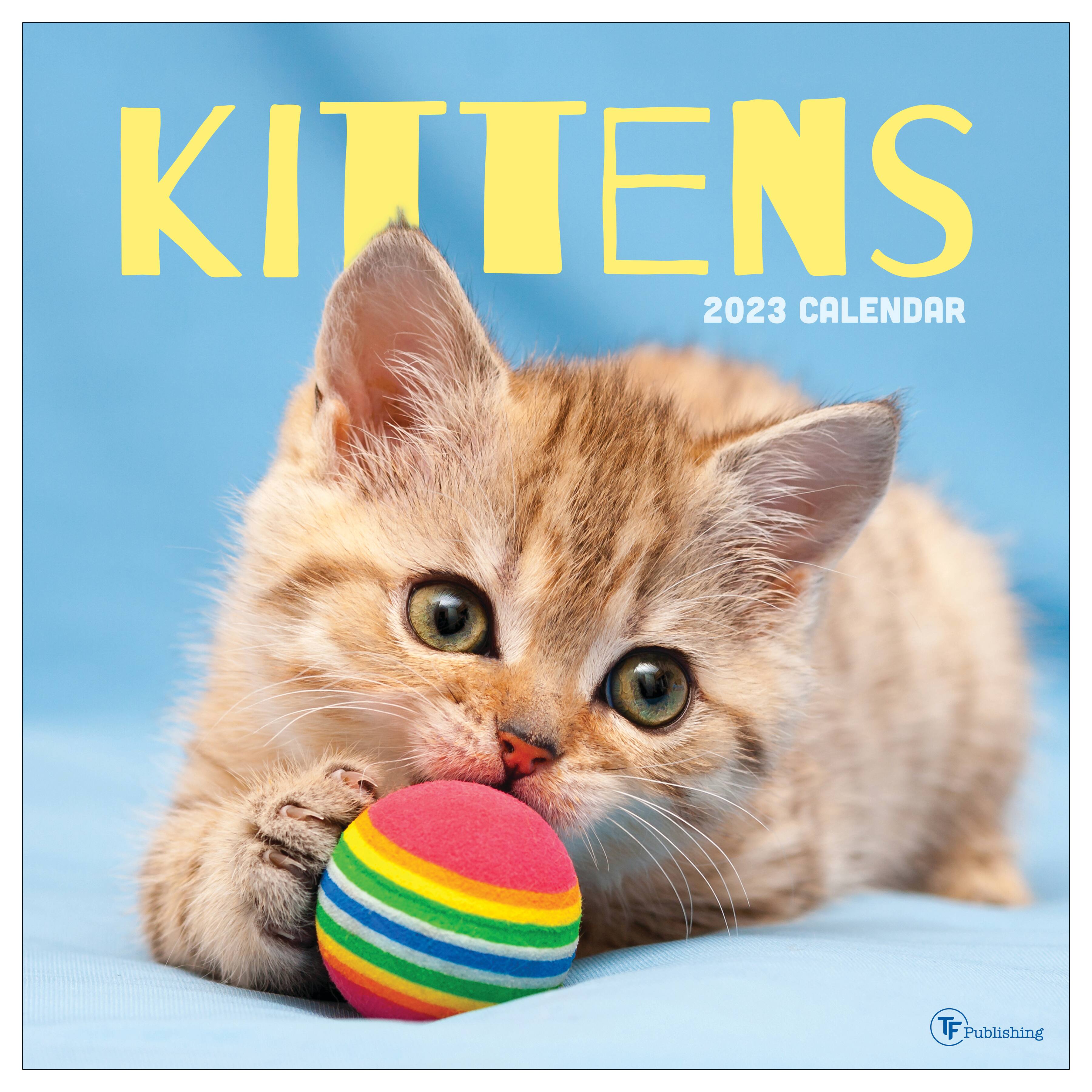 TF Publishing 2023 Kittens Wall Calendar Michaels TF Publishing 2023 Kittens Wall Calendar Michaels