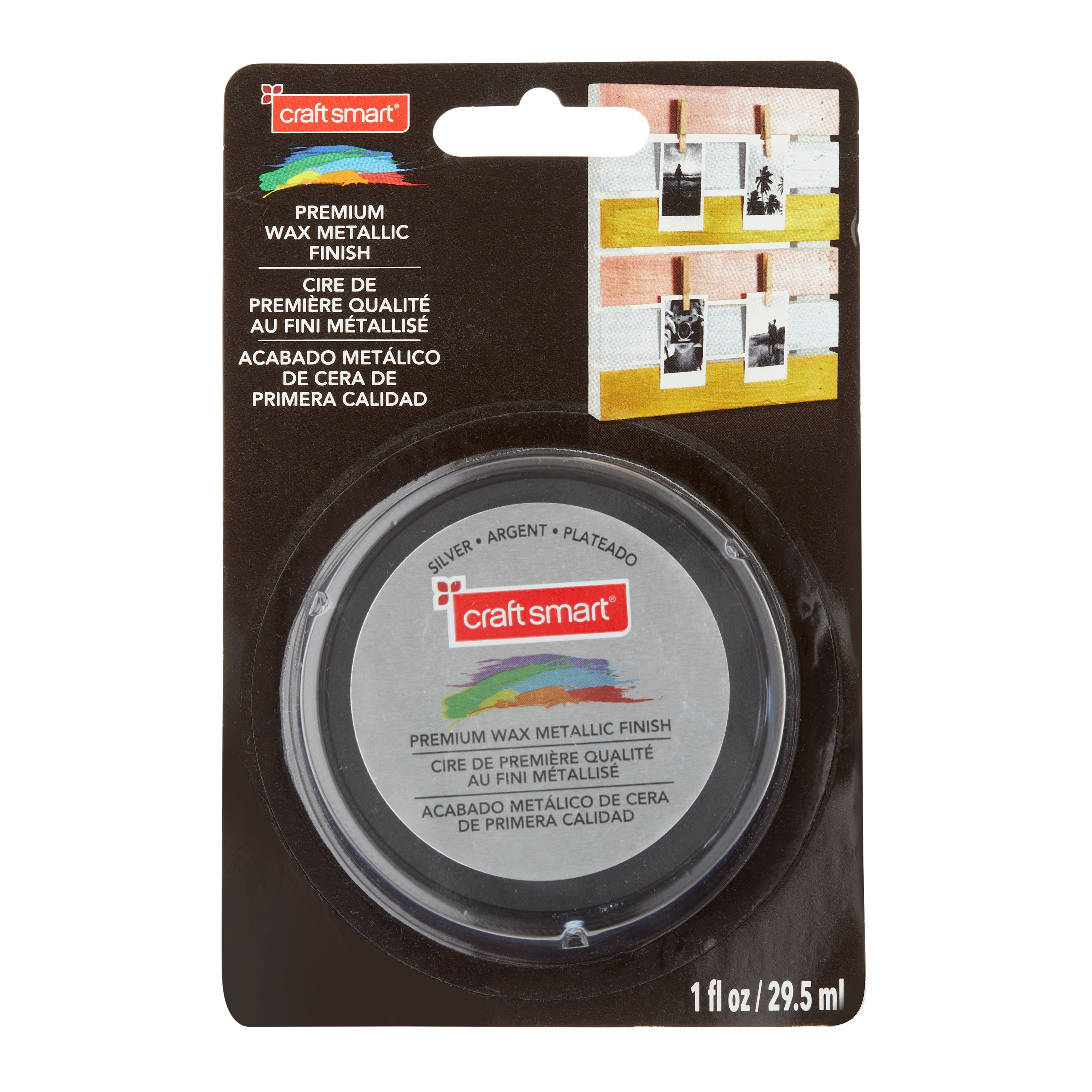 6 Pack: Premium Wax Metallic Finish by Craft Smart®
