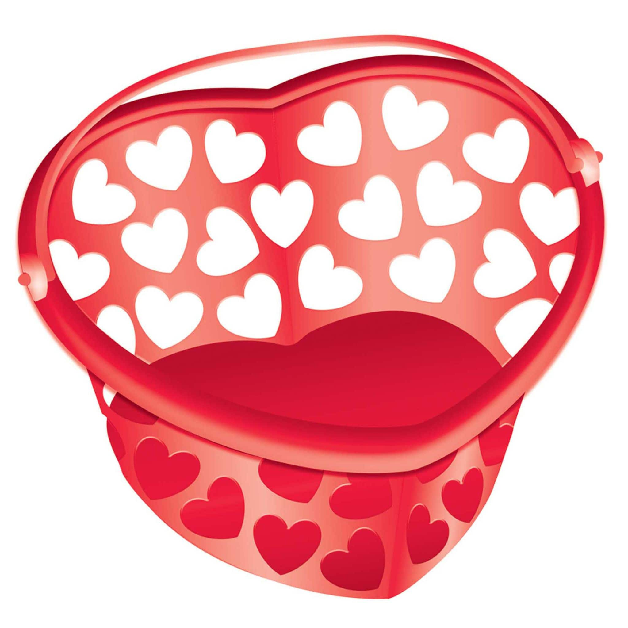 Valentine&#x27;s Day Heart Shaped Containers, 7ct.