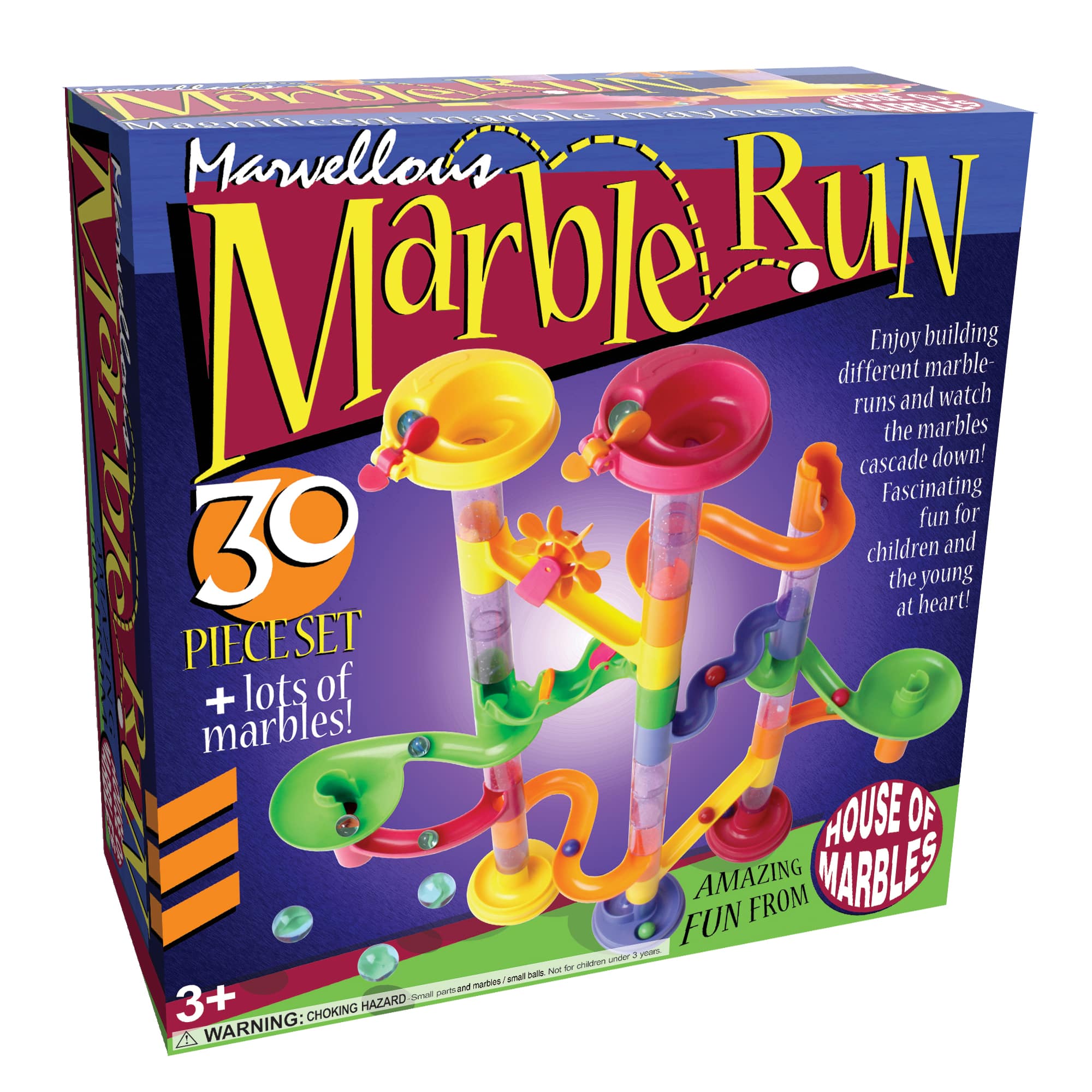 Marvellous Marble Run 30 Piece Set