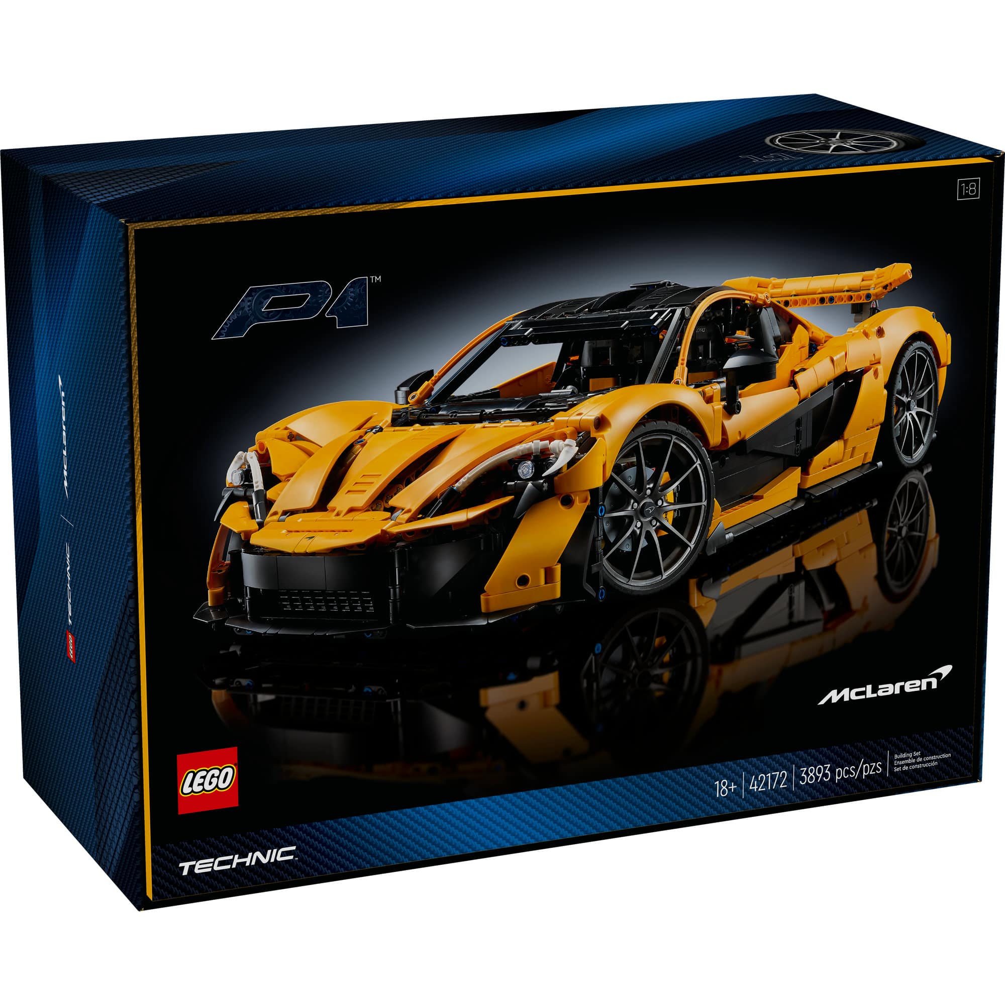 LEGO® Technic™ McLaren P1™ Hypercar Set for Adults 42172