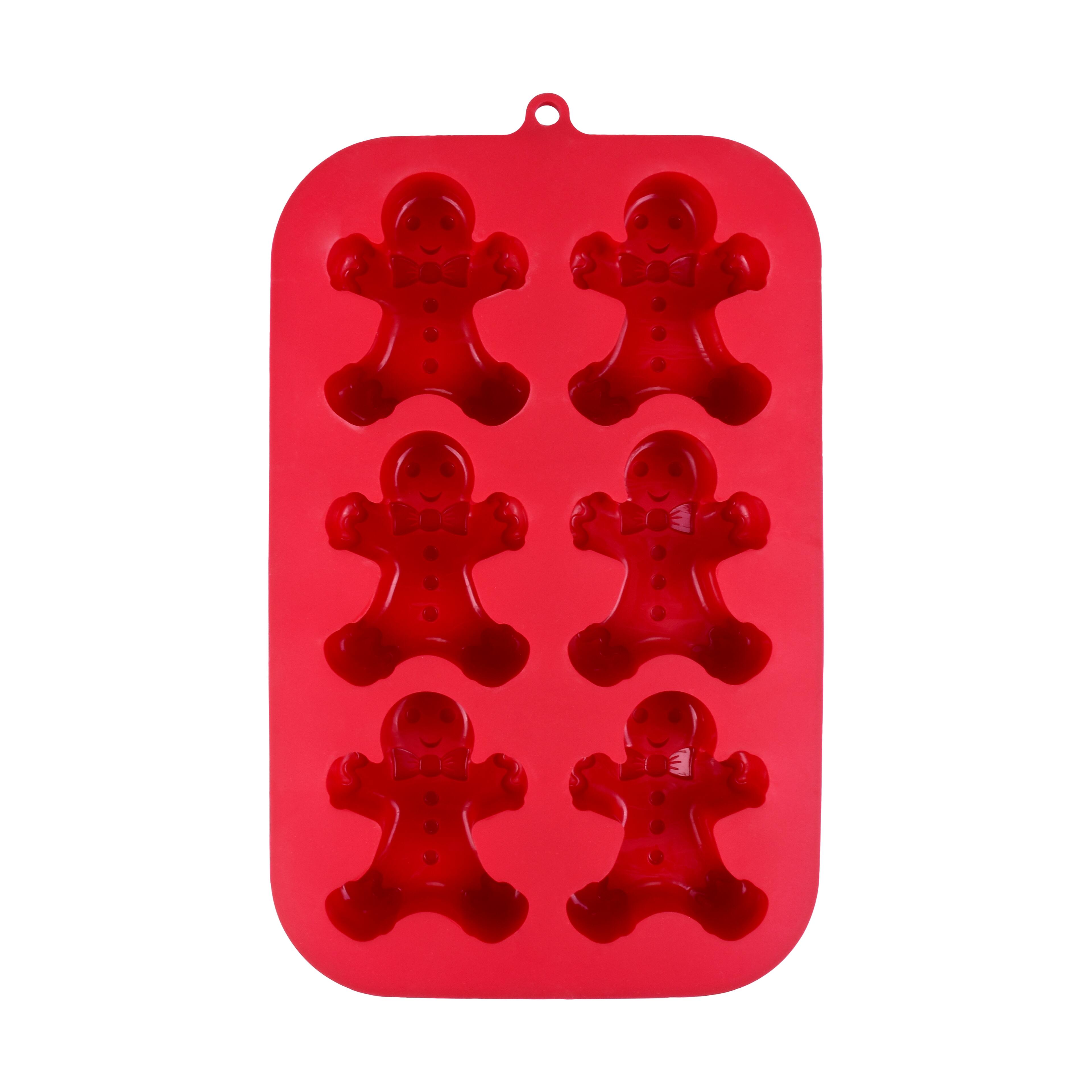 77 Cavity Silicone Candy Mold Mini Gingerbread Man Silicone - Temu