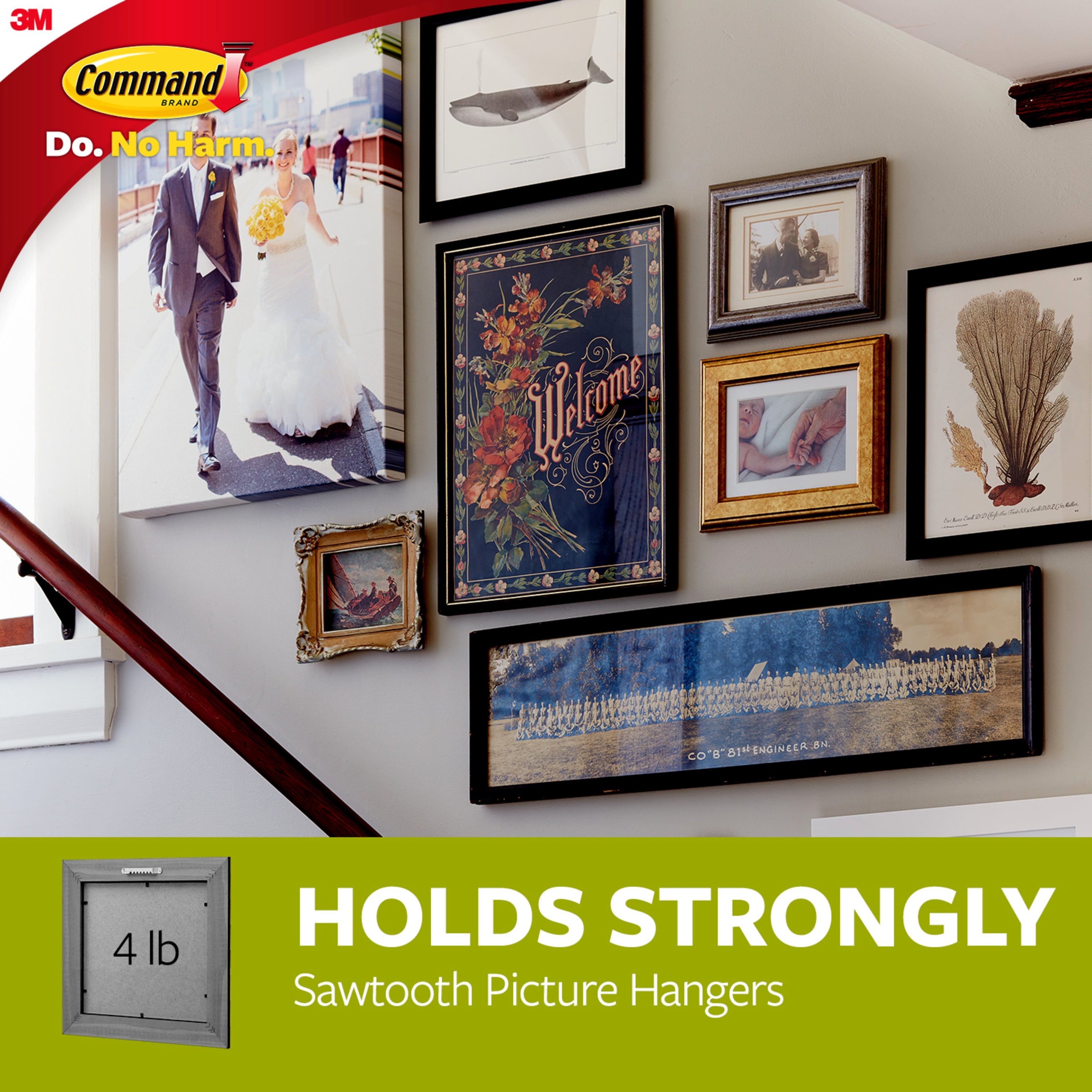 3M Command&#x2122; Sawtooth Picture Hangers Value Pack