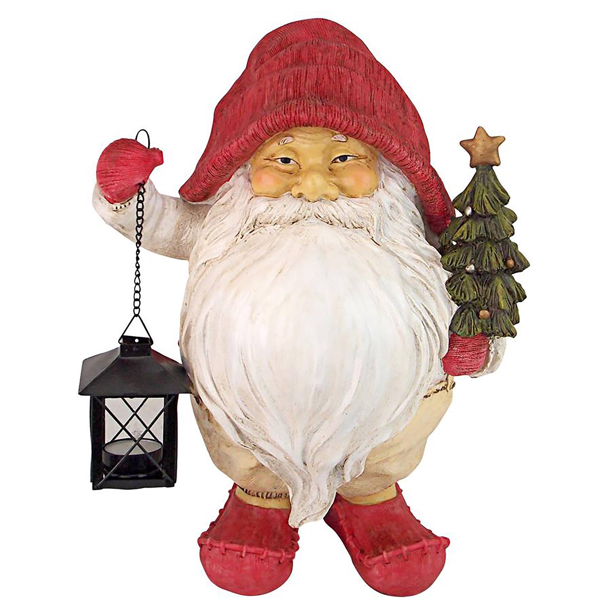 2ft. Lighting Santa&#x27;s Path Whitey the Holiday Gnome Statue