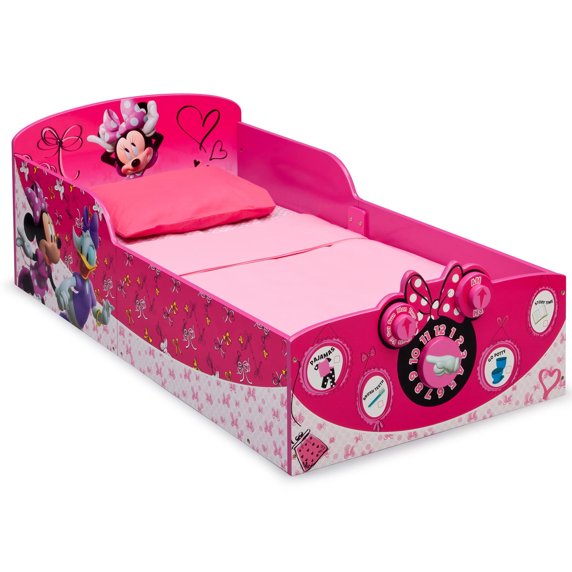 Disney&#xAE; Minnie Mouse Interactive Wooden Toddler Bed