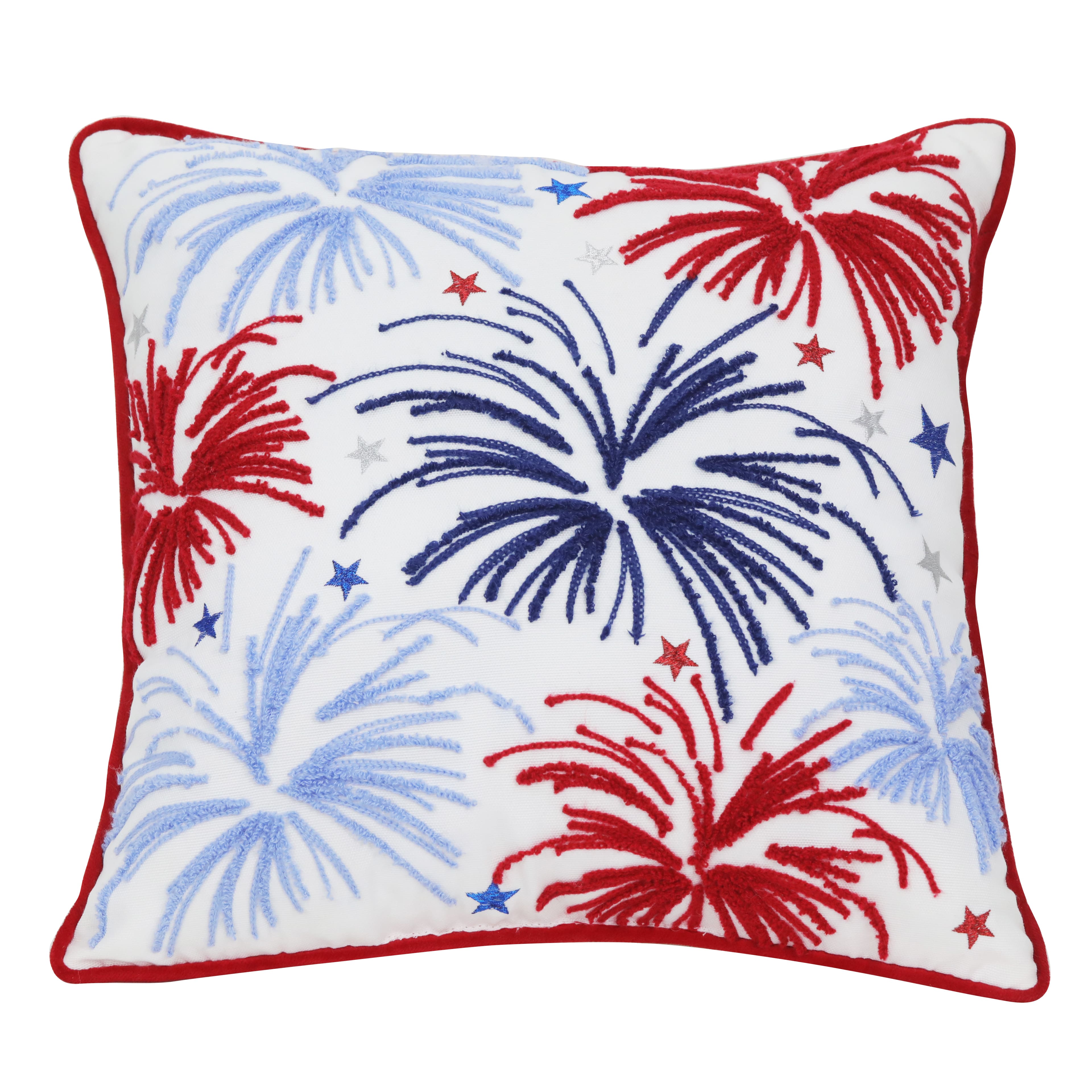 16&#x22; Fireworks Throw Pillow by Celebrate It&#x2122;