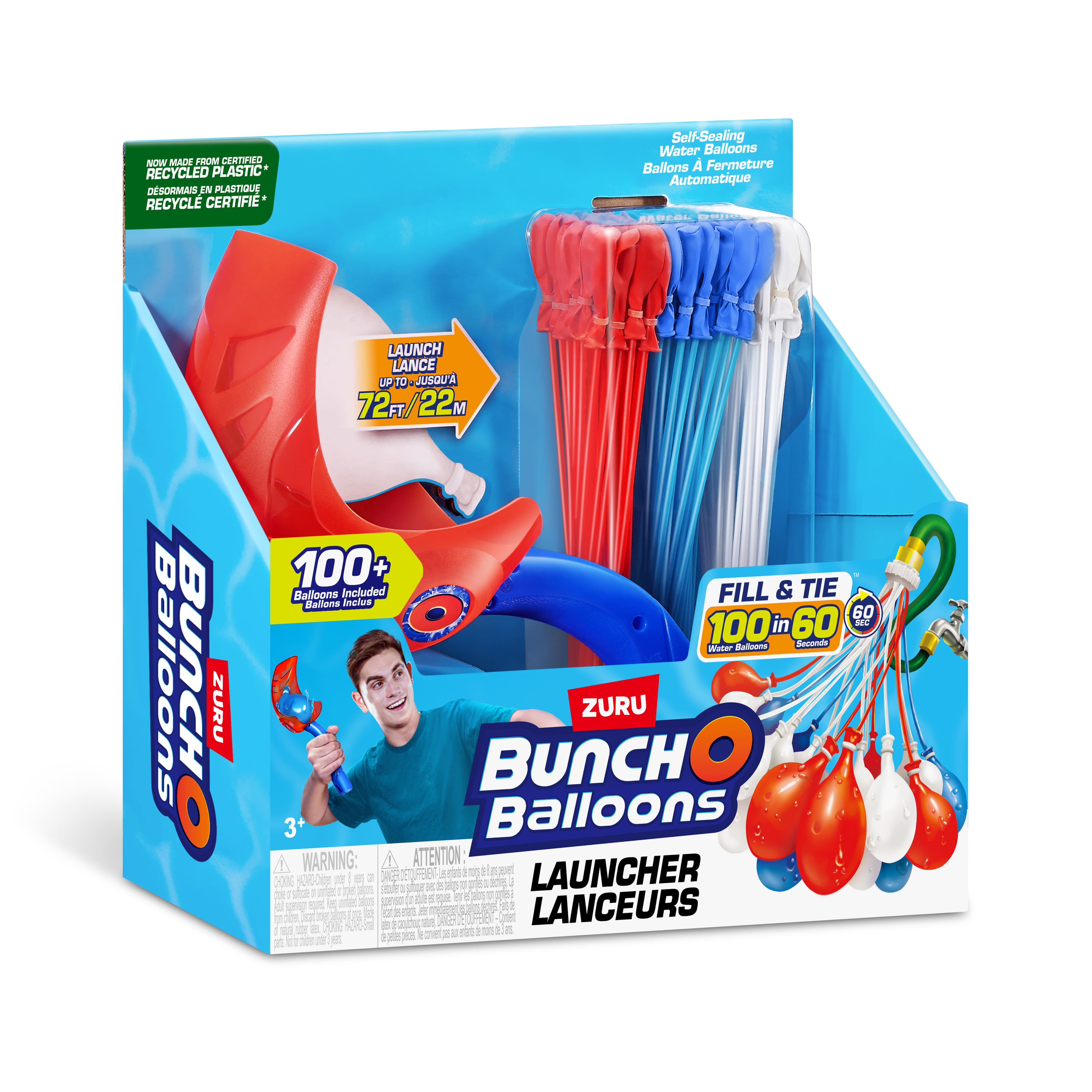 Zuru Bunch O Balloons Red, White &#x26; Blue Launcher Set