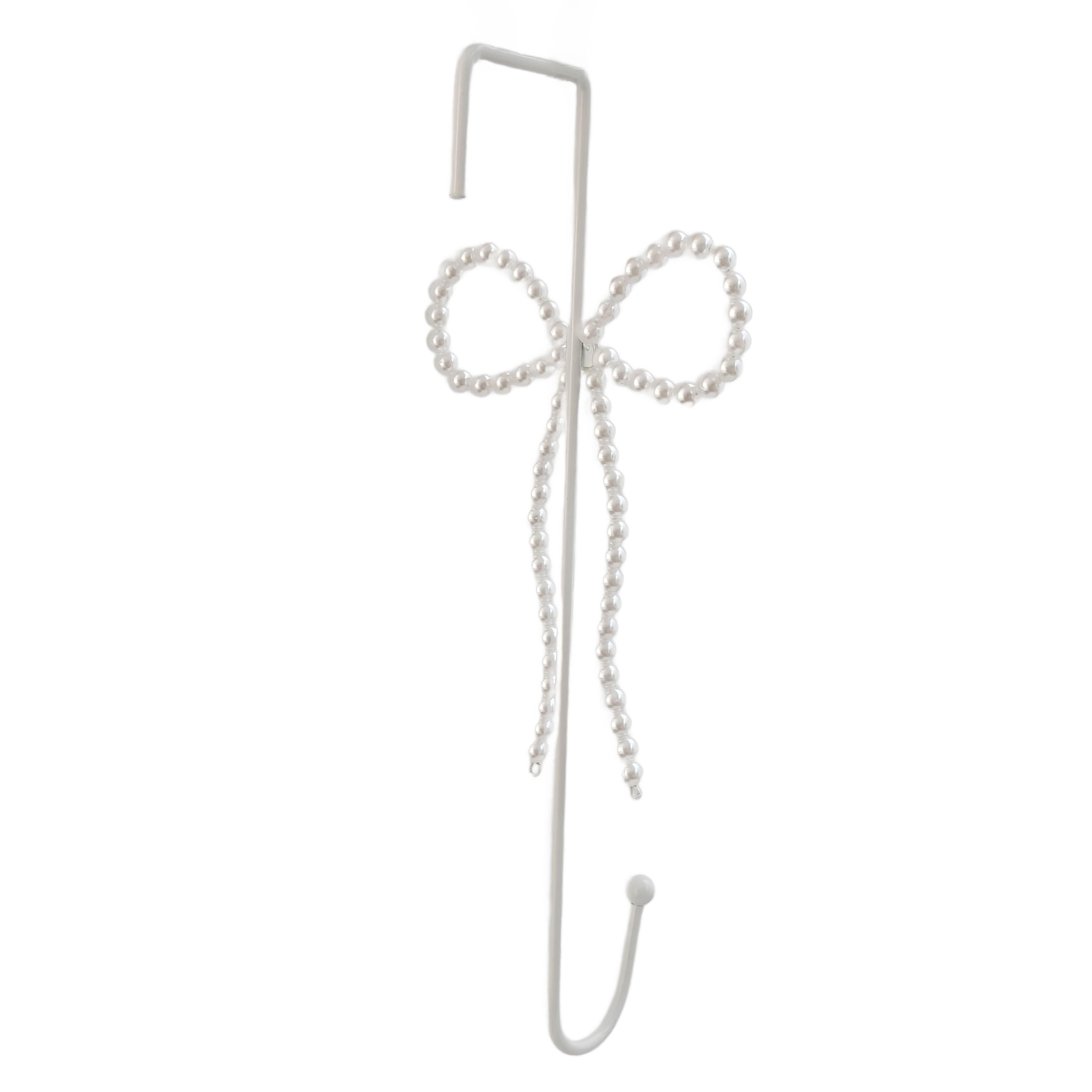 15&#x22; Pearl Bow Wreath Hanger by Ashland&#xAE;