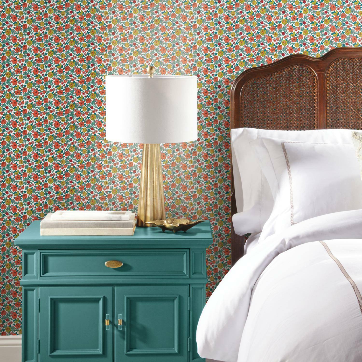 RoomMates Floral Ditzy Vine Peel & Stick Wallpaper