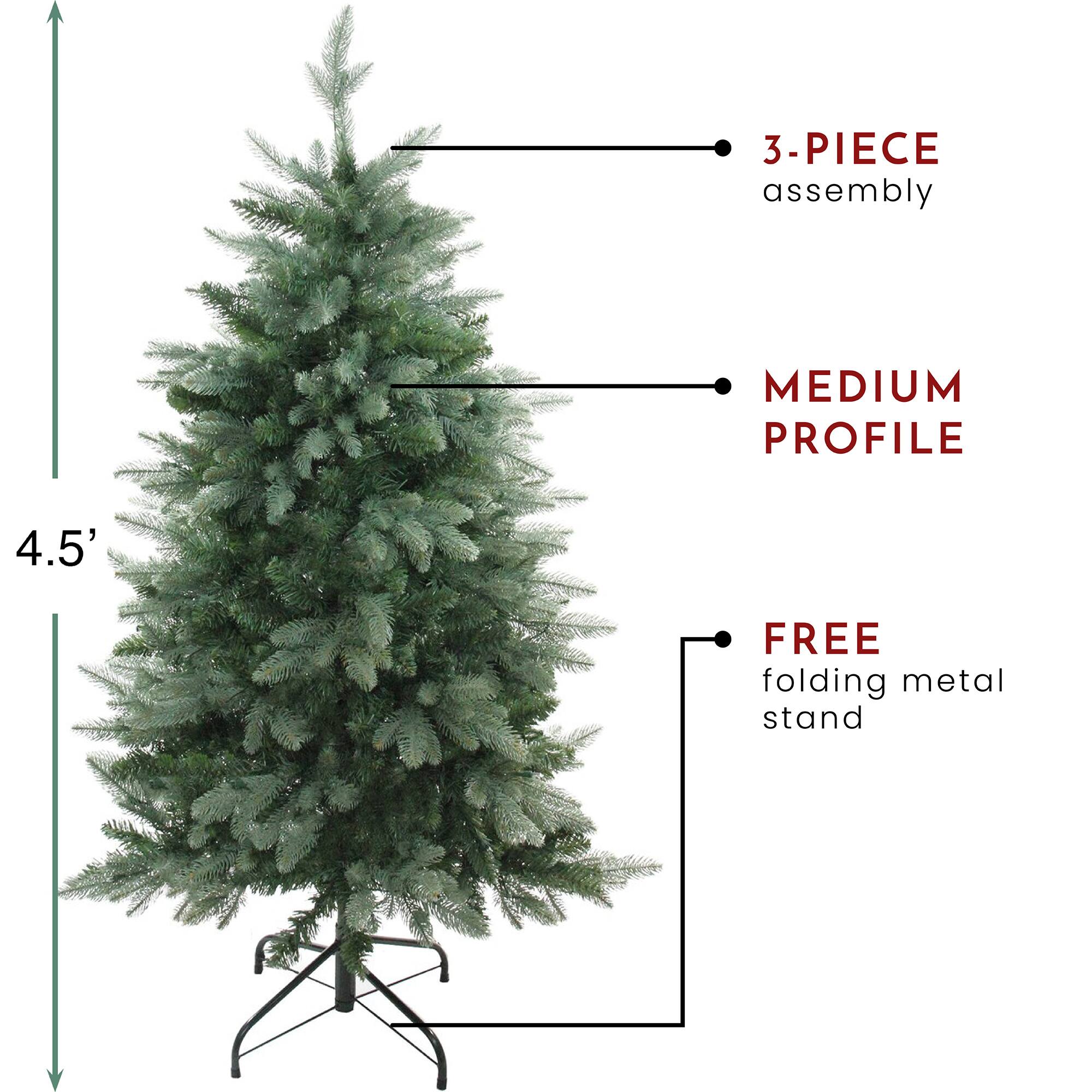 4.5ft. Unlit Real Touch&#x2122; Washington Fraiser Fir Artificial Christmas Tree