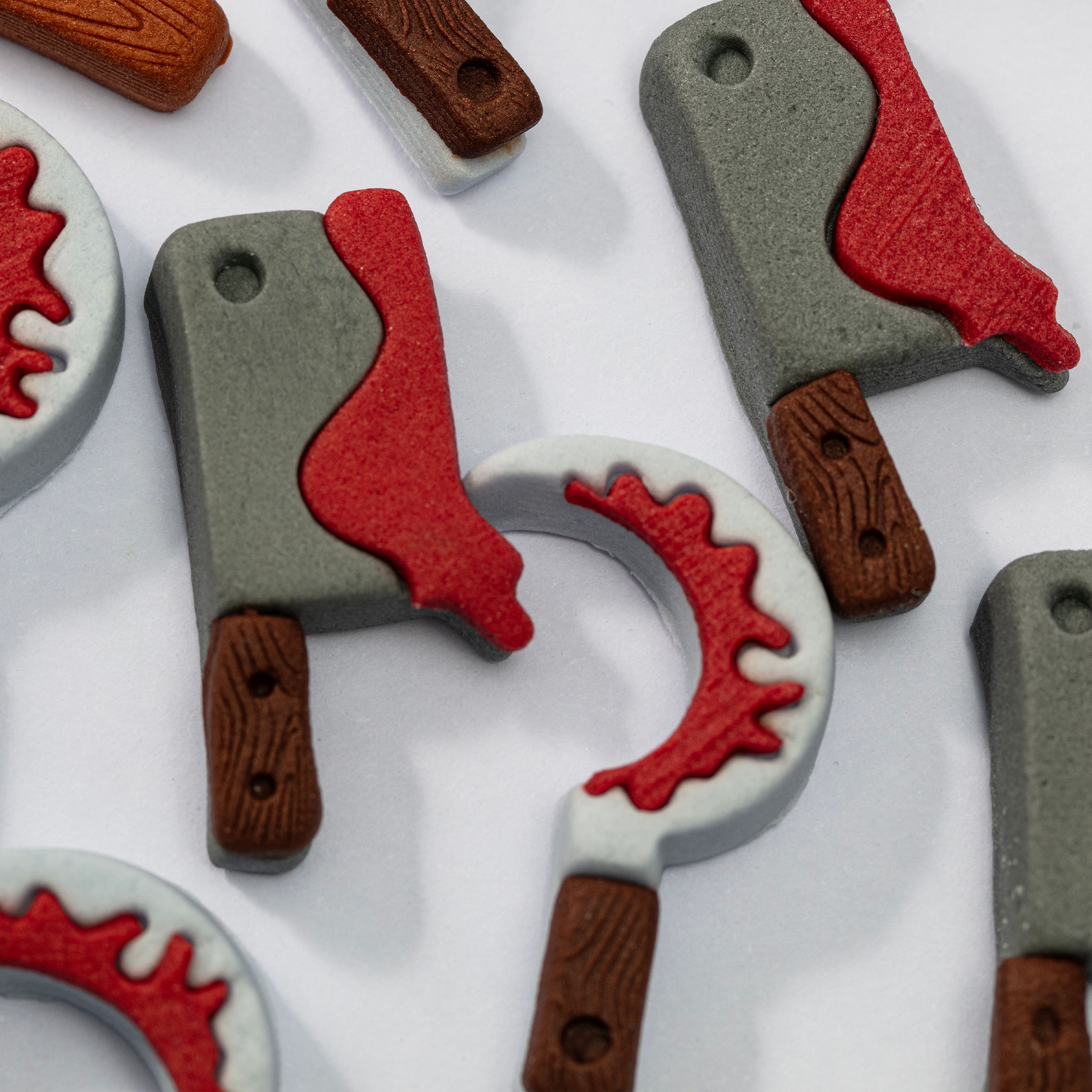 PME Cake Sweet Street&#xAE; Knives &#x26; Axes Icing Decorations