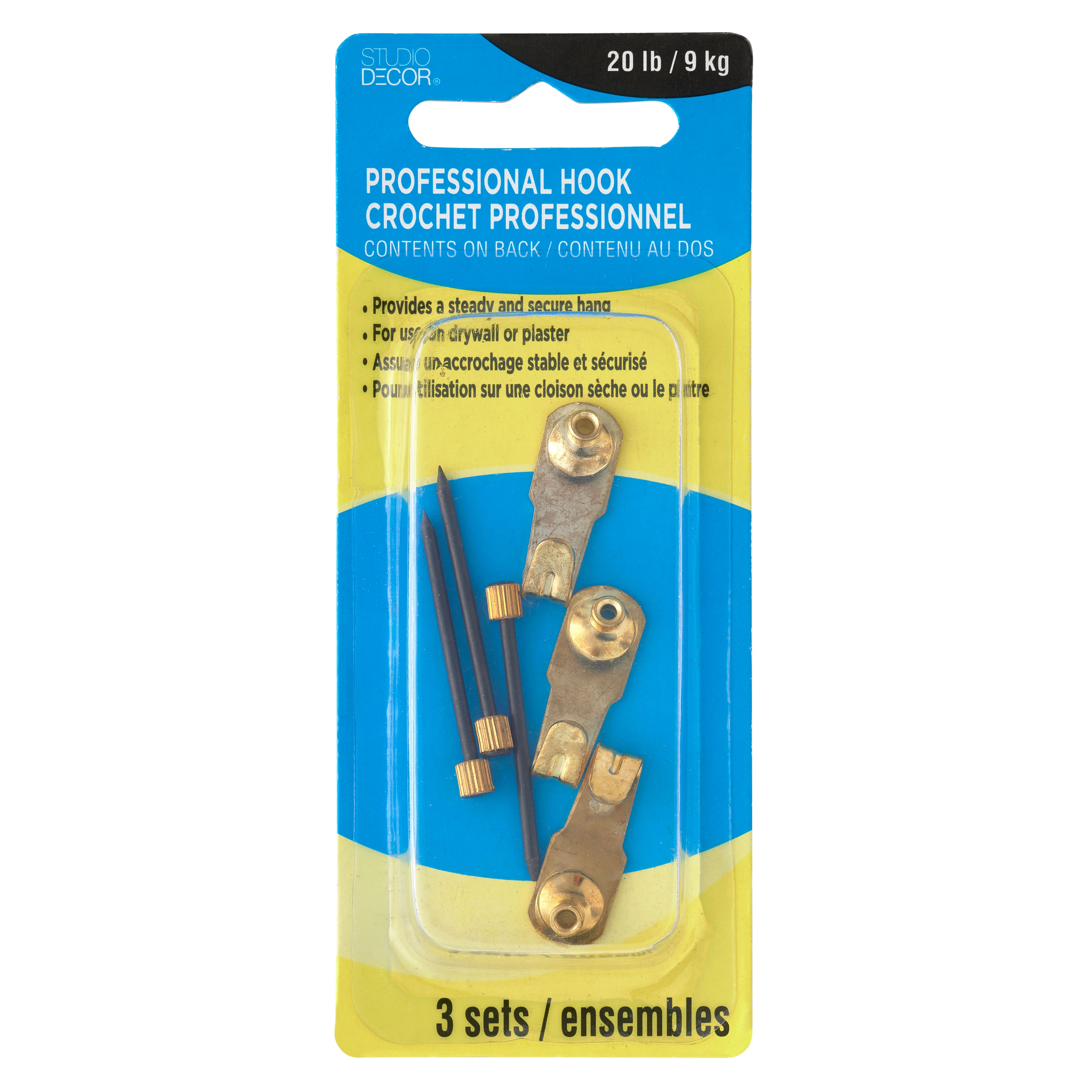 Professional Picture Hanger Hook by Studio Décor®