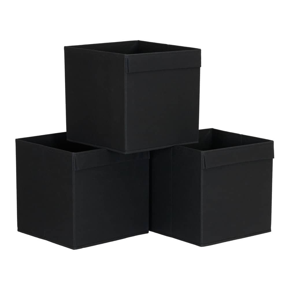 Household Essentials 11&#x22; Storage Cubes with Lip Handles, 6ct.