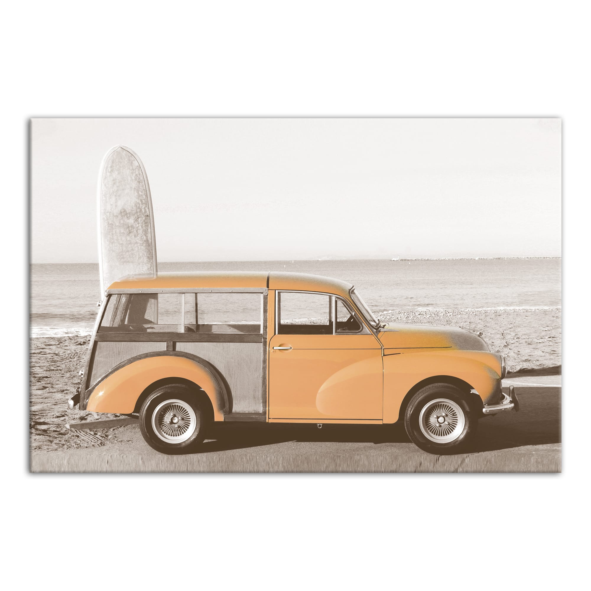 Vintage Surf Canvas Wall Art