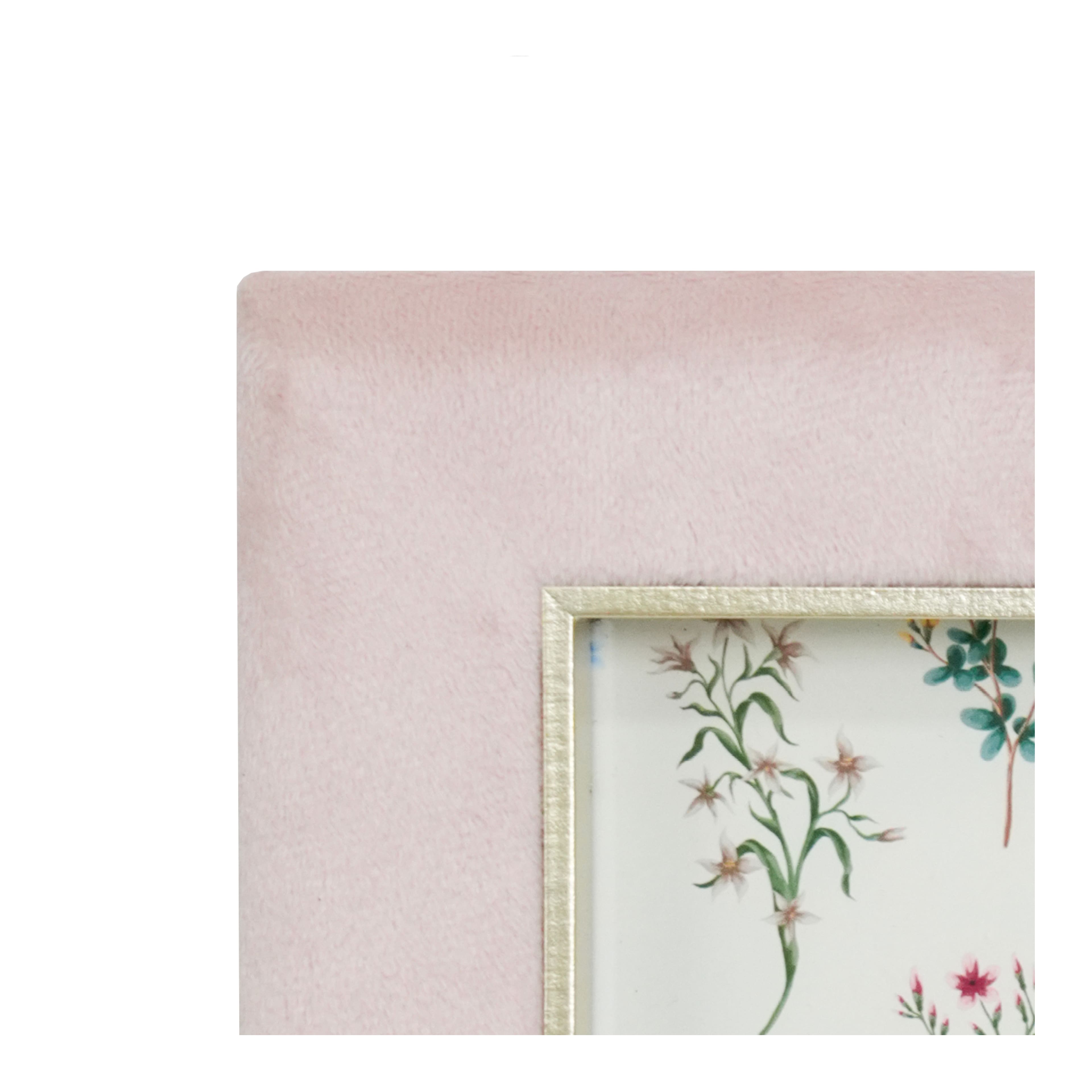 Just Jane 5&#x22; x 7&#x22; Flocked with Gold Frame by Studio D&#xE9;cor&#xAE;