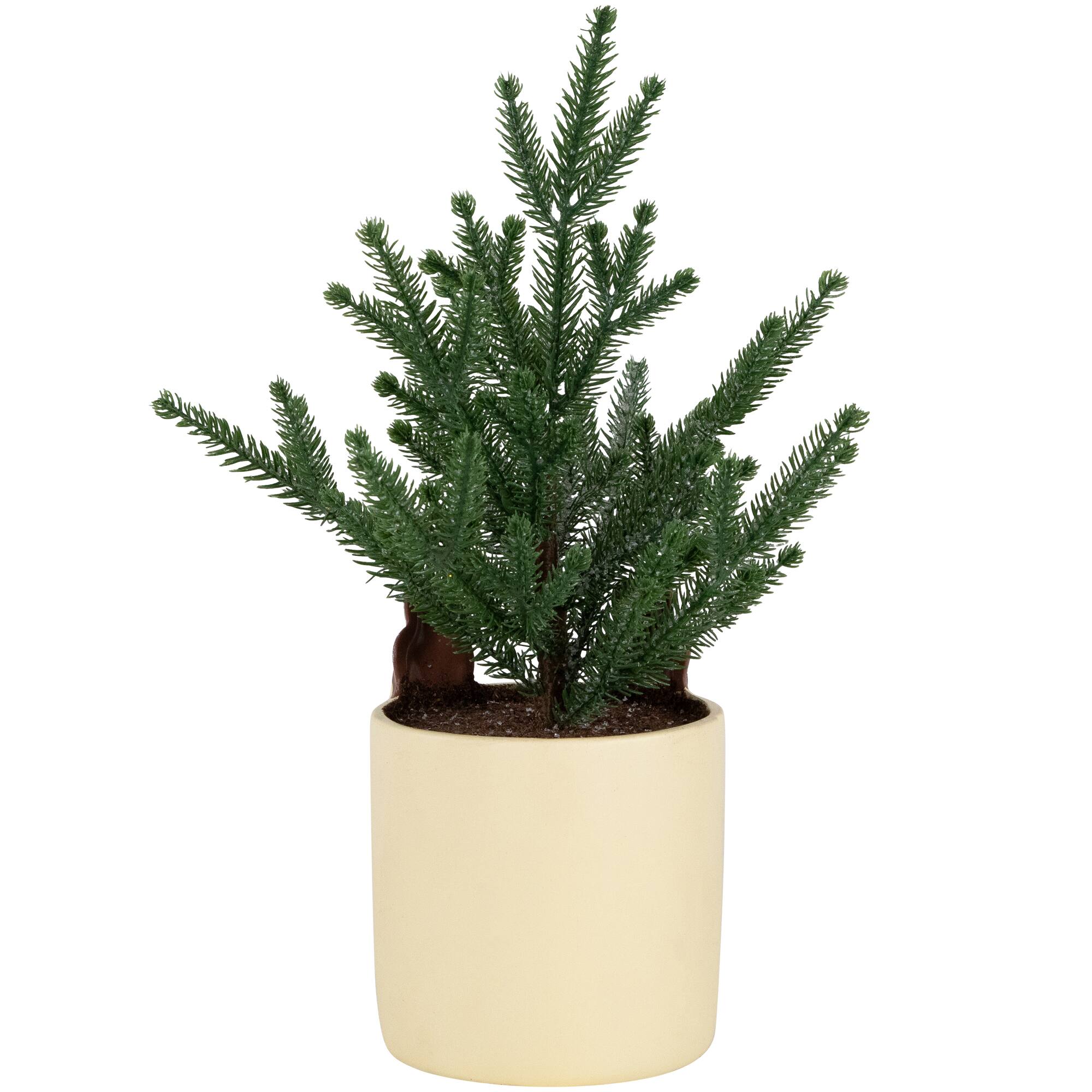 14.25" Unlit Mini Artificial Christmas Tree in Reindeer