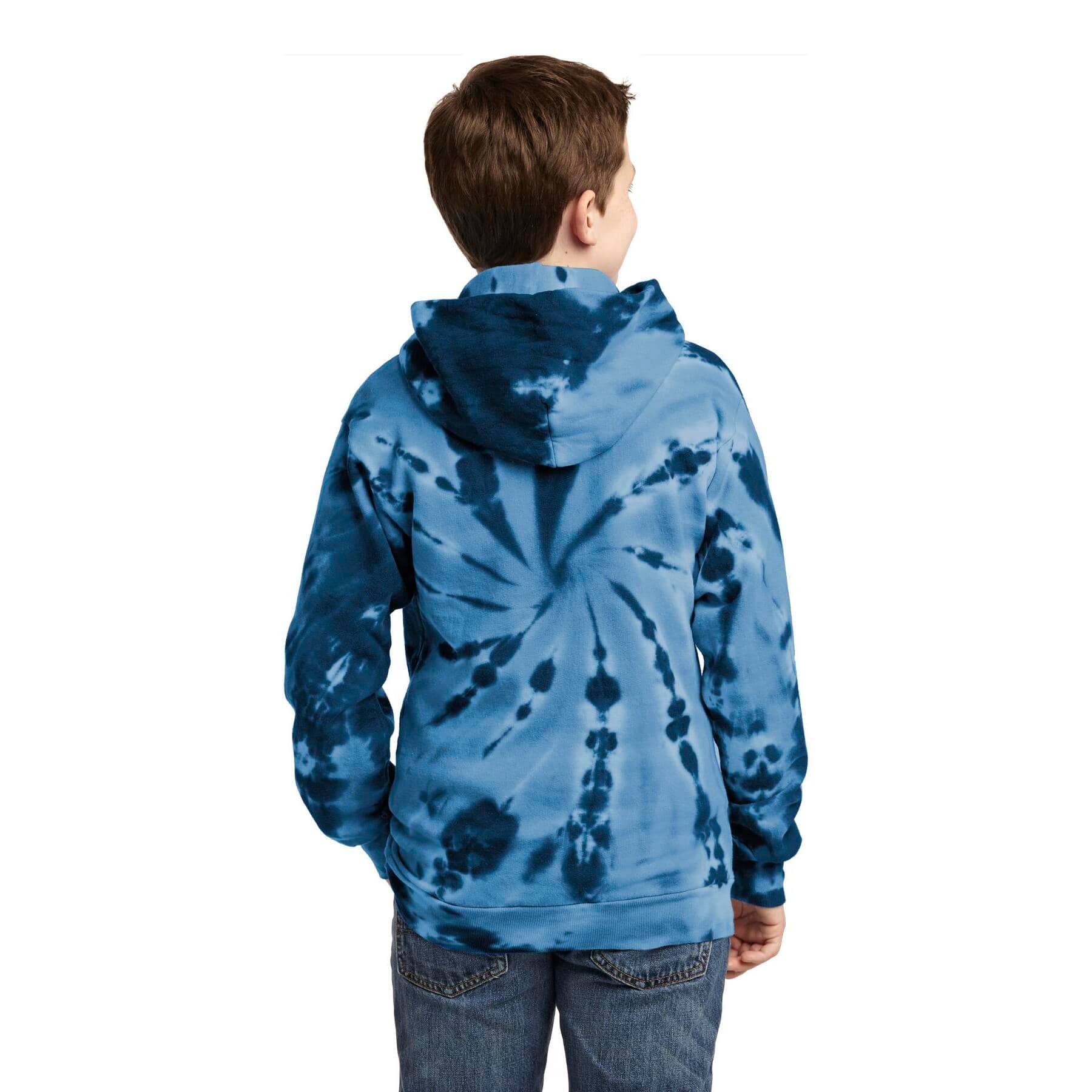 Port &#x26; Company&#xAE; Youth Tie-Dye Pullover Hooded Sweatshirt