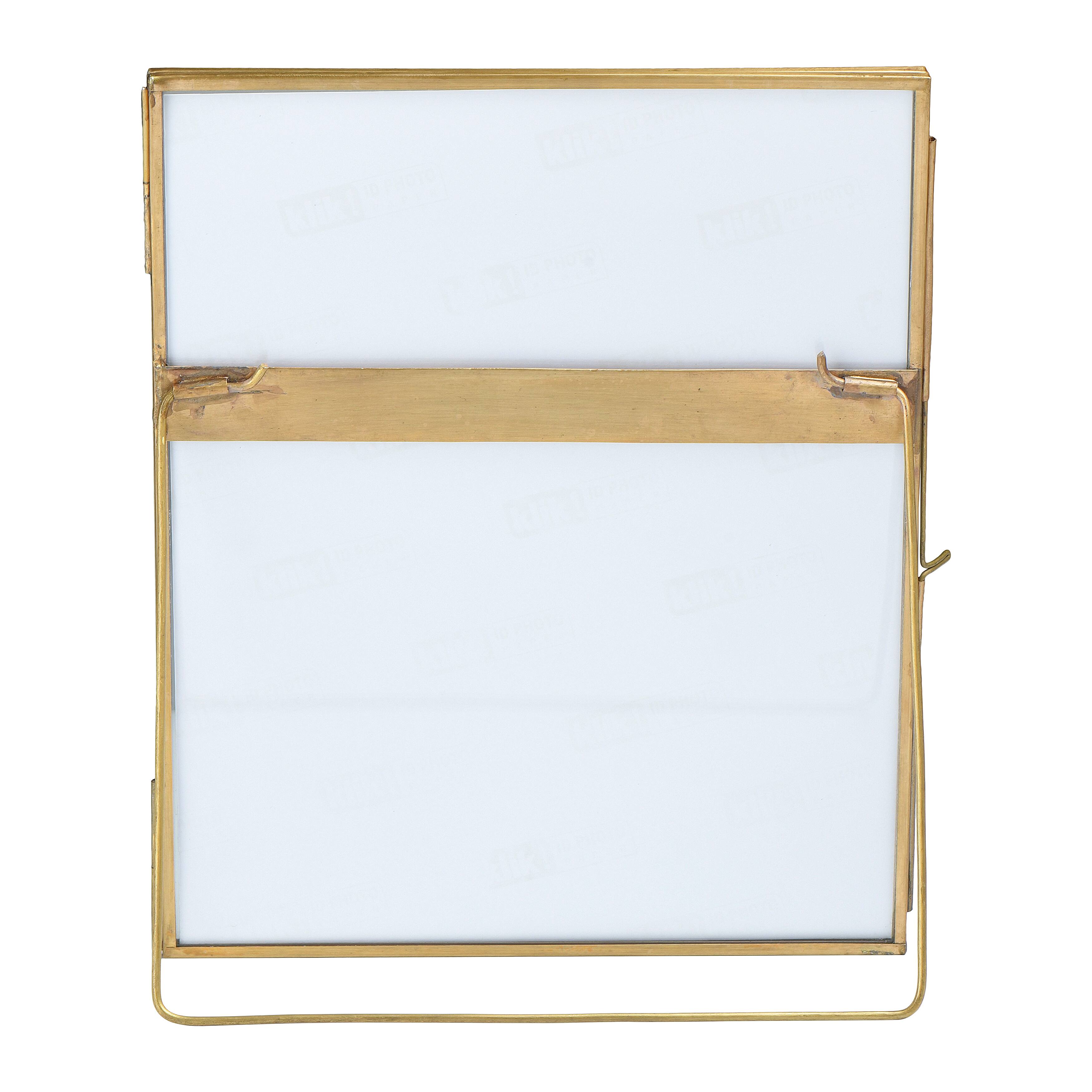 3 Pack Gold Brass Framed Photo Frame