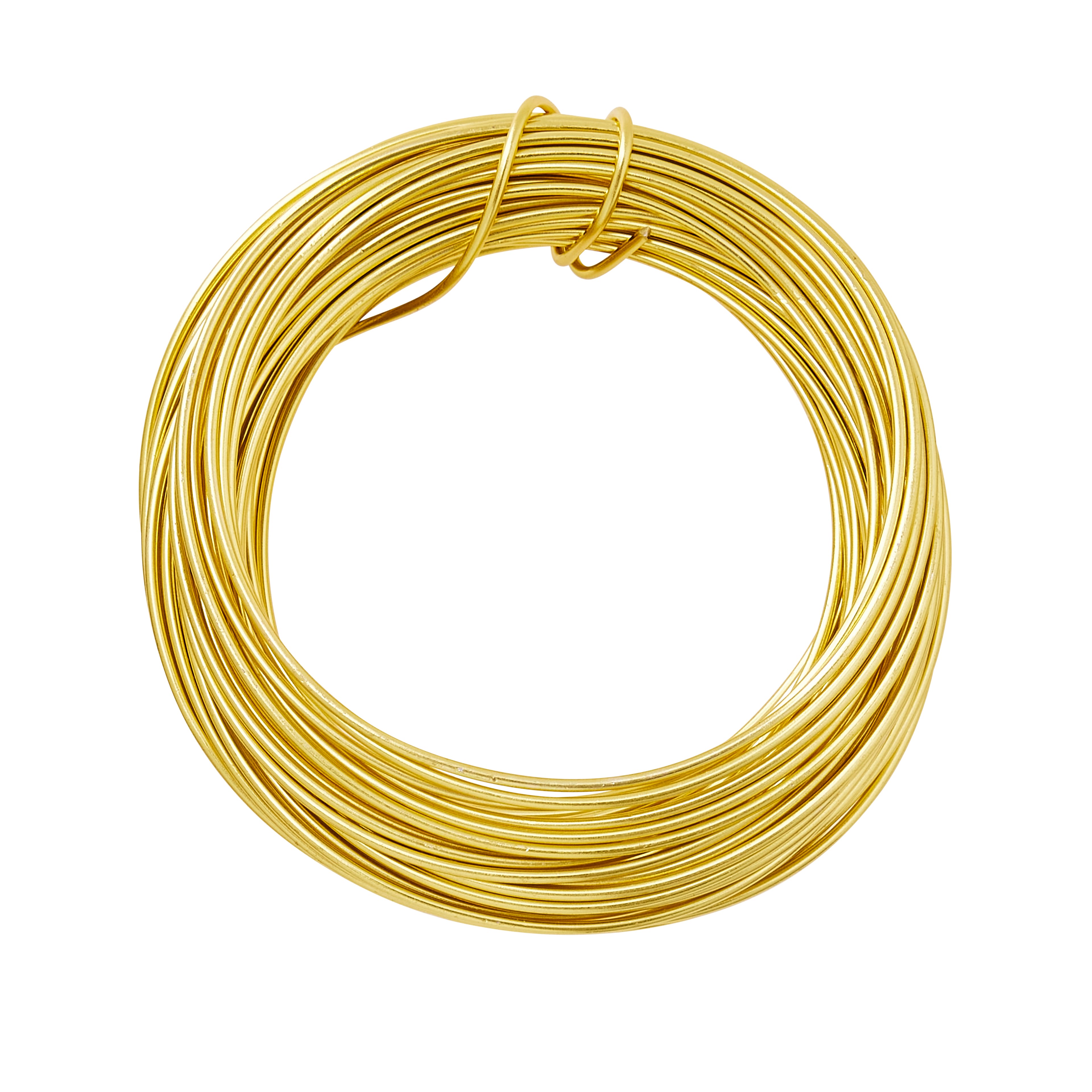 12 Pack: 18 Gauge Gold Aluminum Wire by Bead Landing™