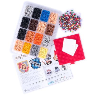 Perler Beads Funfusion Pegboard, Clear, L - 2 pack