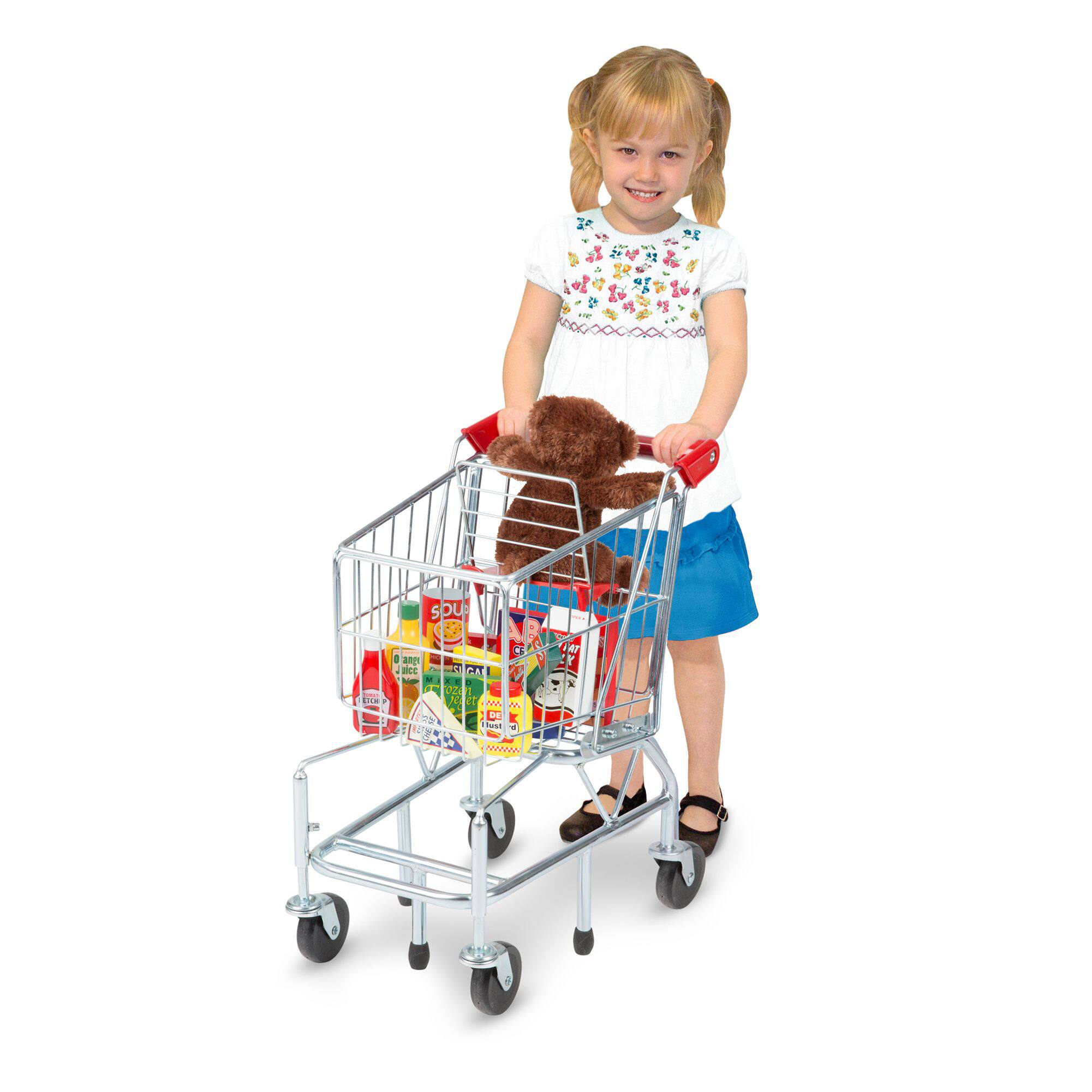 Mini Supermarket Shopping Cart Preschool Early Development Toy For Children G 