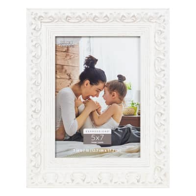 White Ornate 5" x 7" Frame, Expressions™ by Studio Décor® | Michaels