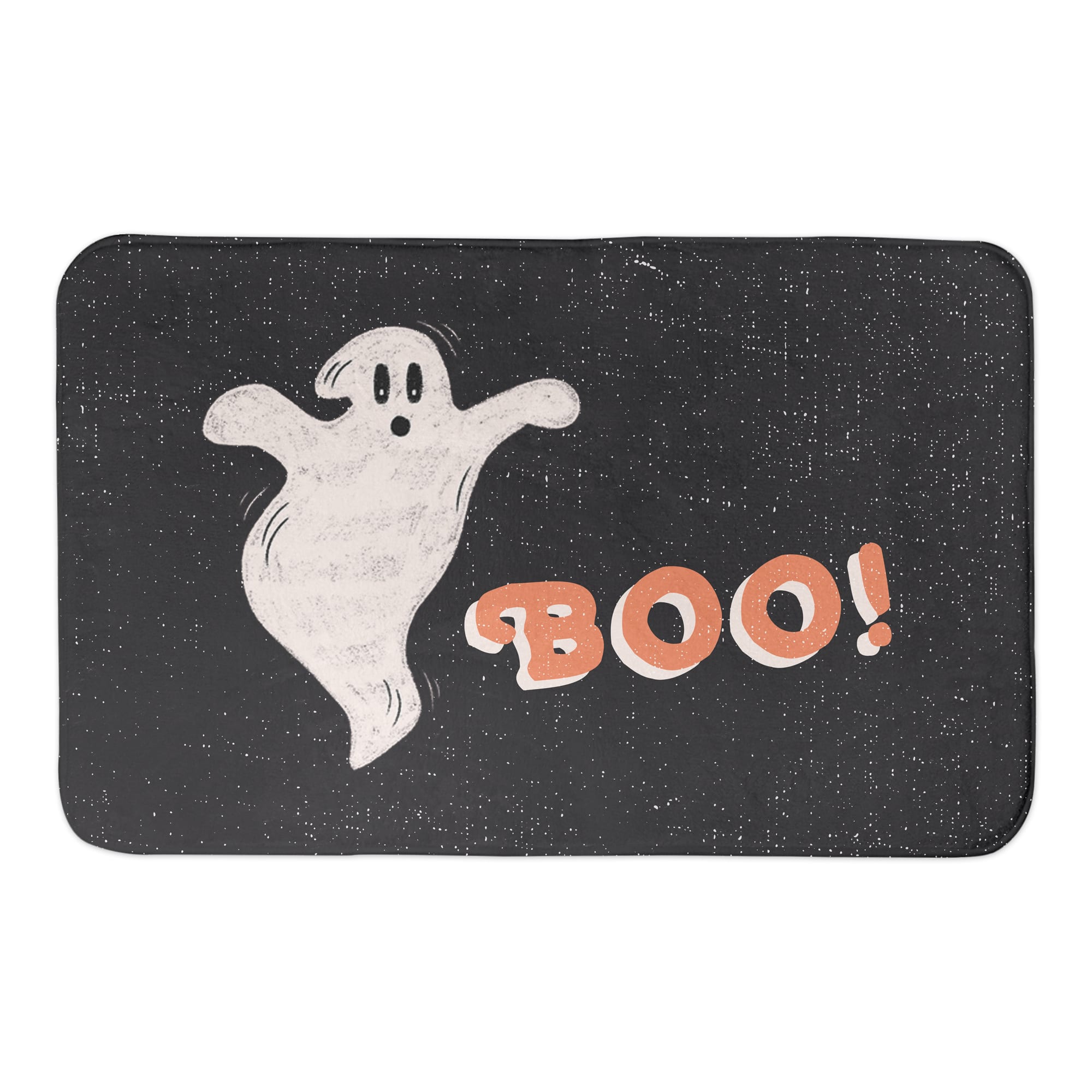 Retro Ghost Boo Bath Mat | Michaels